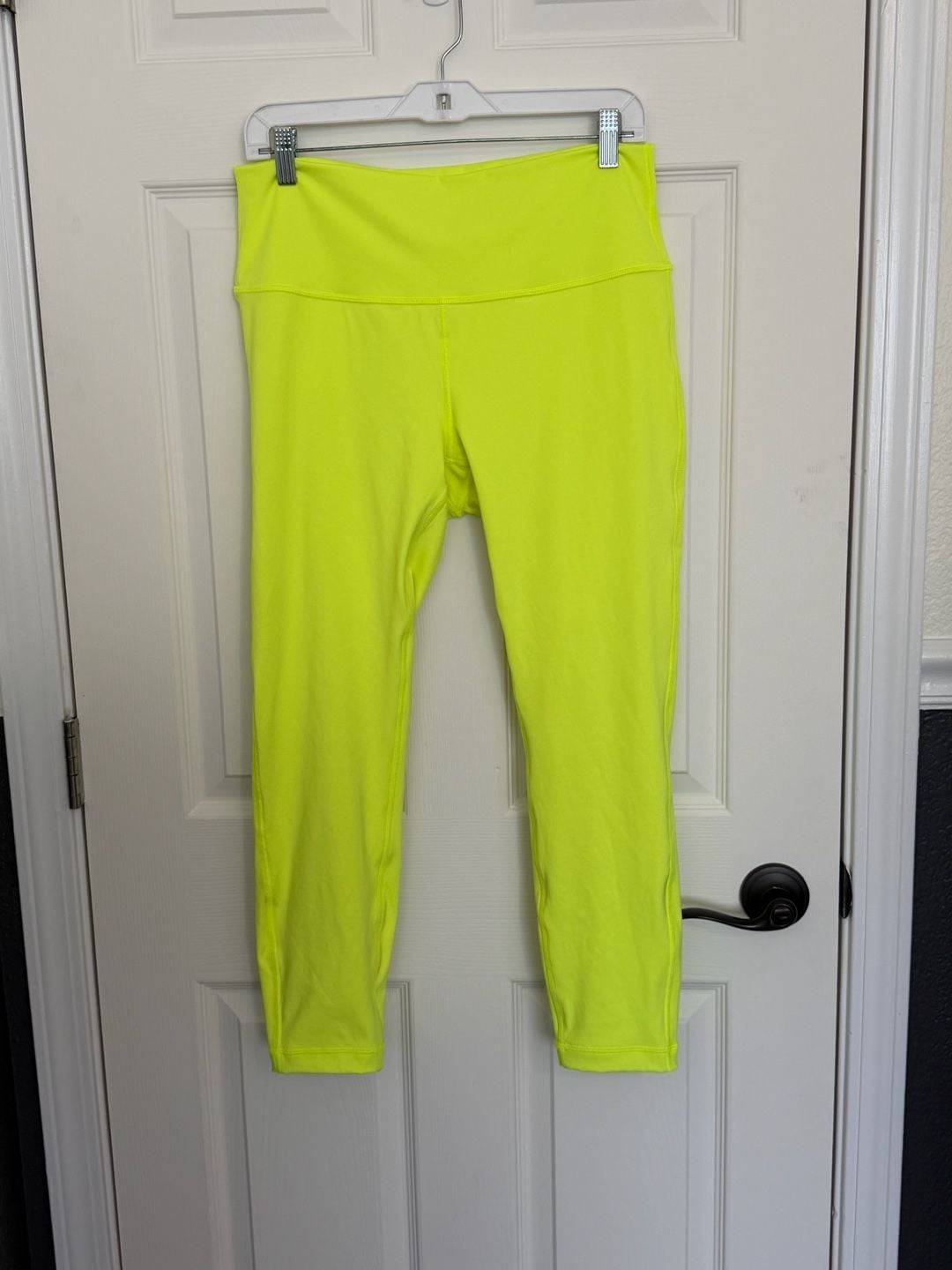 Lululemon Align Leggings Size 12 Neon Yellow 2