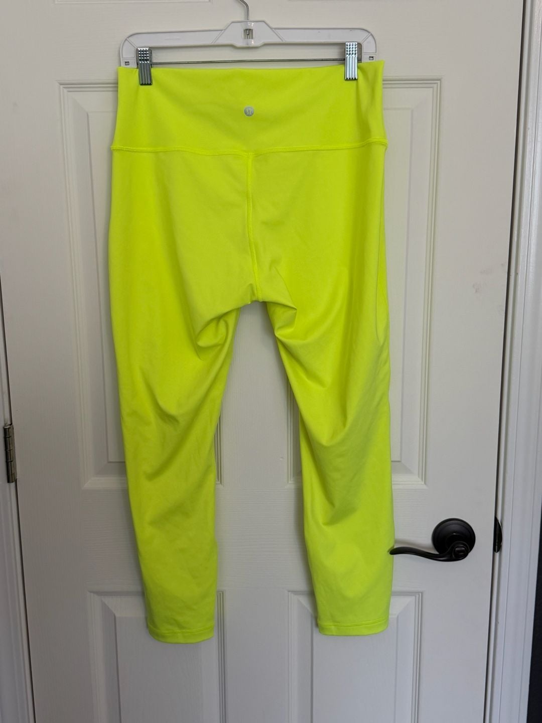 Lululemon Align Leggings Size 12 Neon Yellow 6