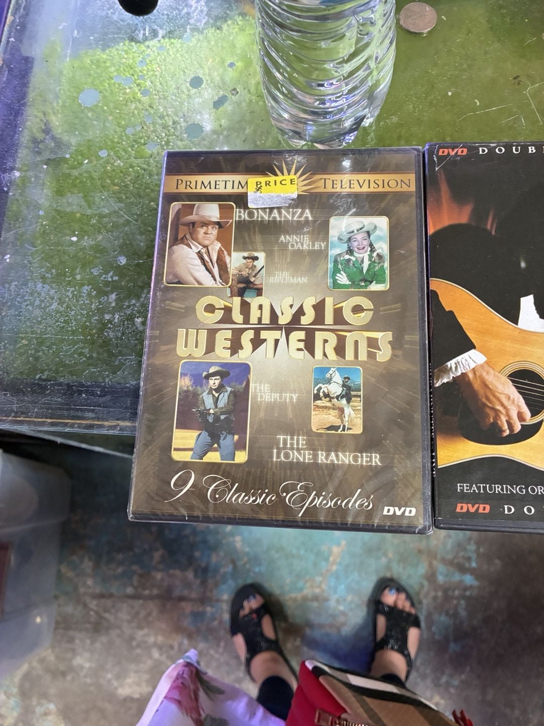 Classic Westerns DVD 9 Episodes & Johnny Cash Double Feature DVD 2