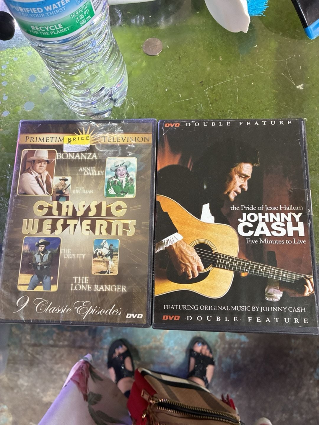 Classic Westerns DVD 9 Episodes & Johnny Cash Double Feature DVD 7