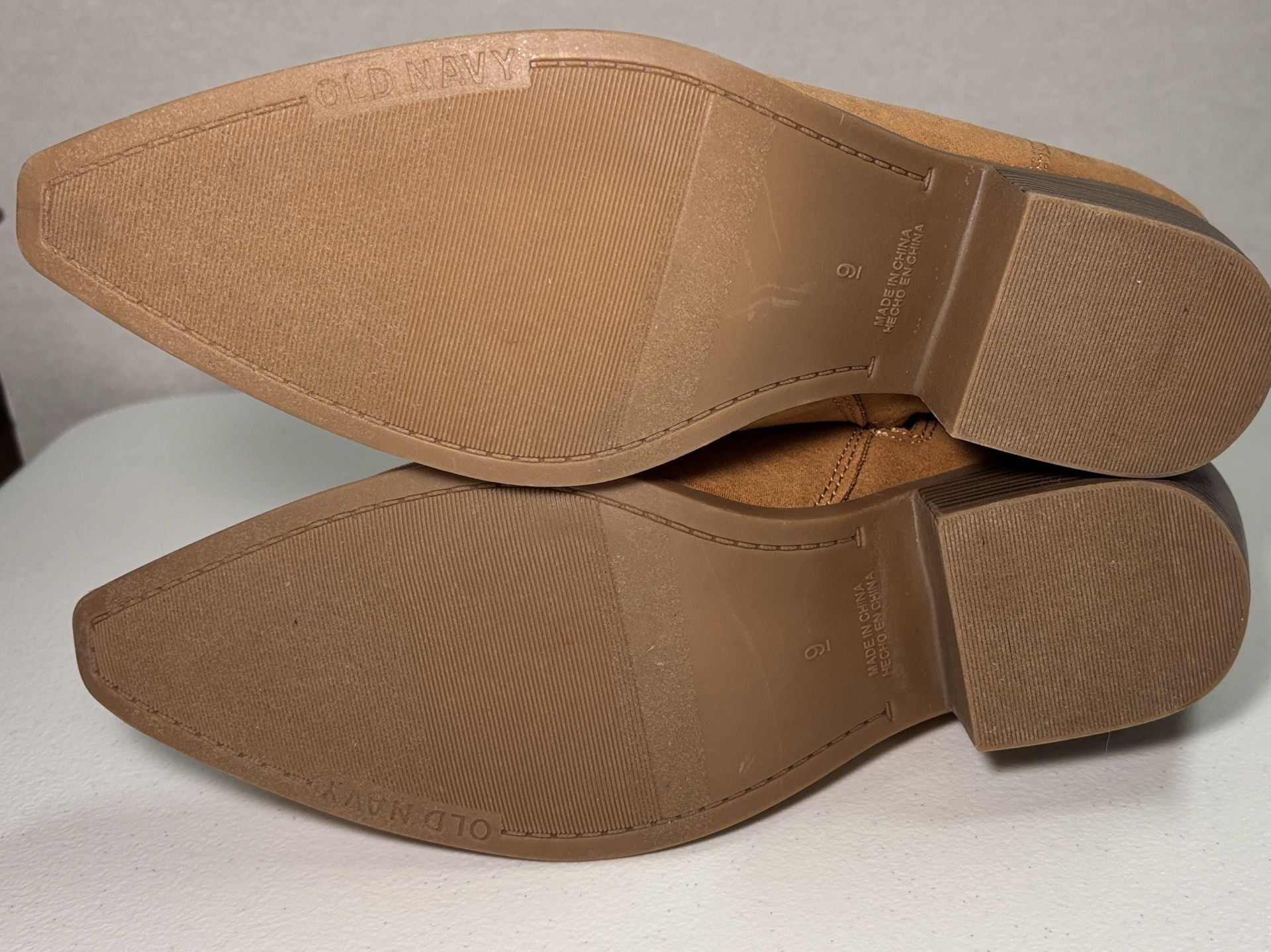Old Navy Western Boots Size 9 caramelized toffee 8