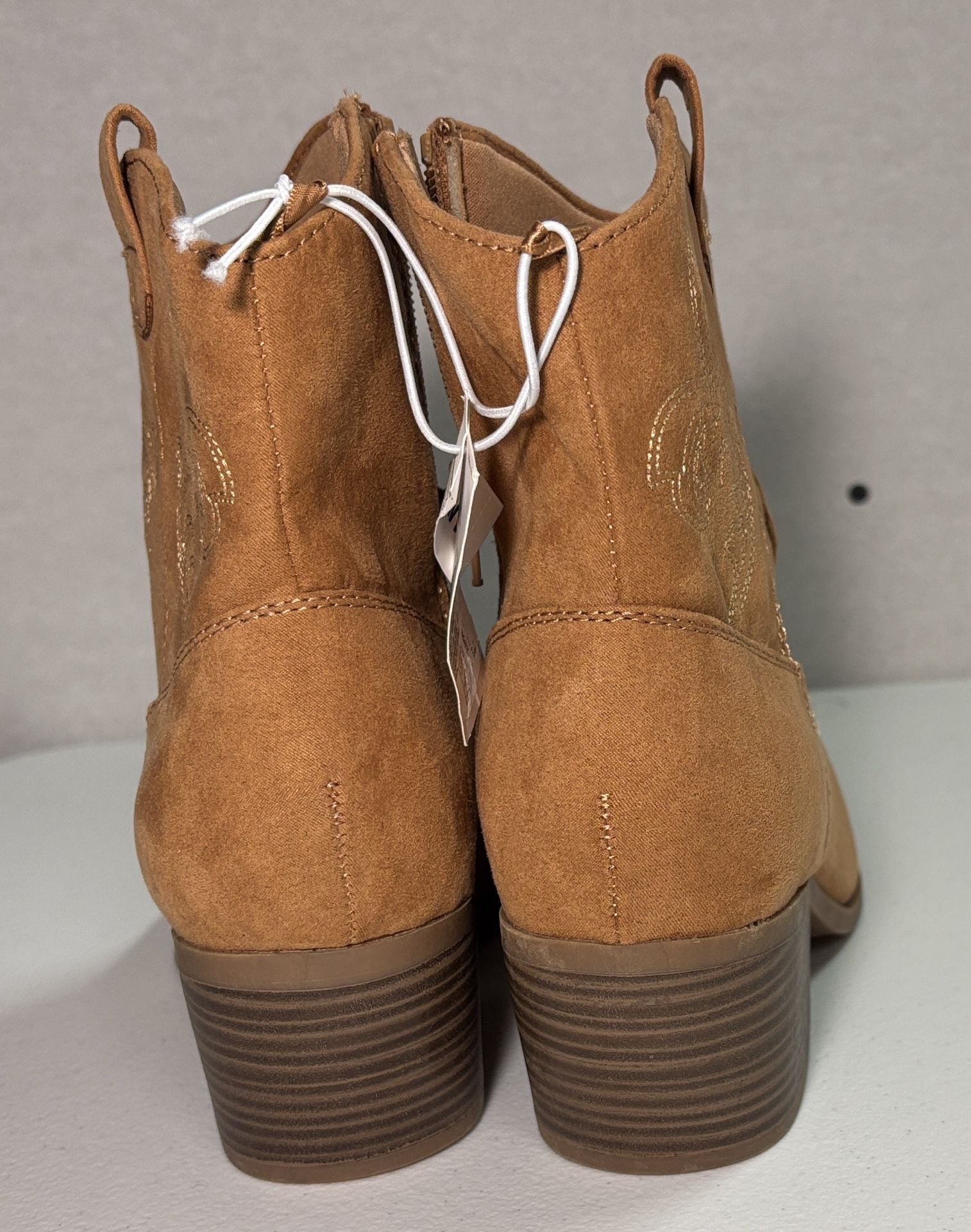 Old Navy Western Boots Size 9 caramelized toffee 7