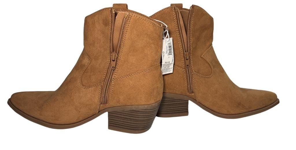 Old Navy Western Boots Size 9 caramelized toffee 5