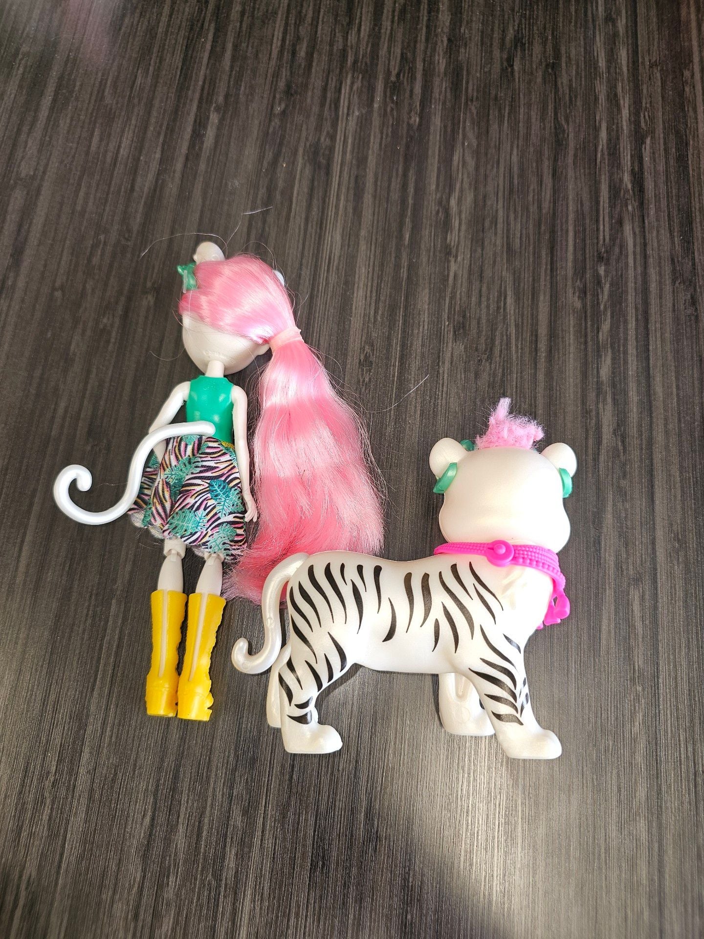 Mattel Enchantimals Tanzie Tiger Doll and Kitty pet Figure 2