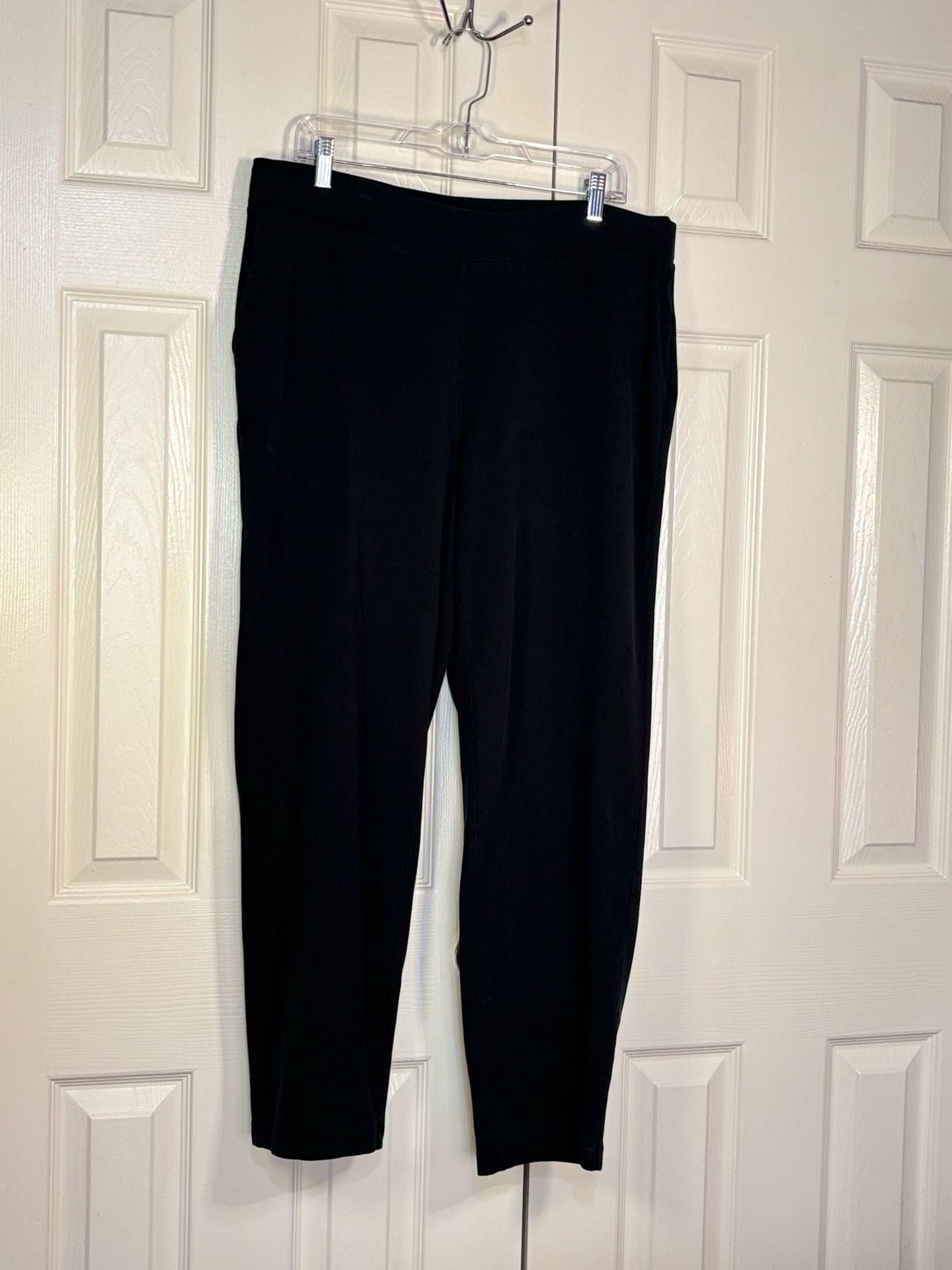 Pure Jill Affinity French Terry Slim Leg Pants Size XL Petite 4