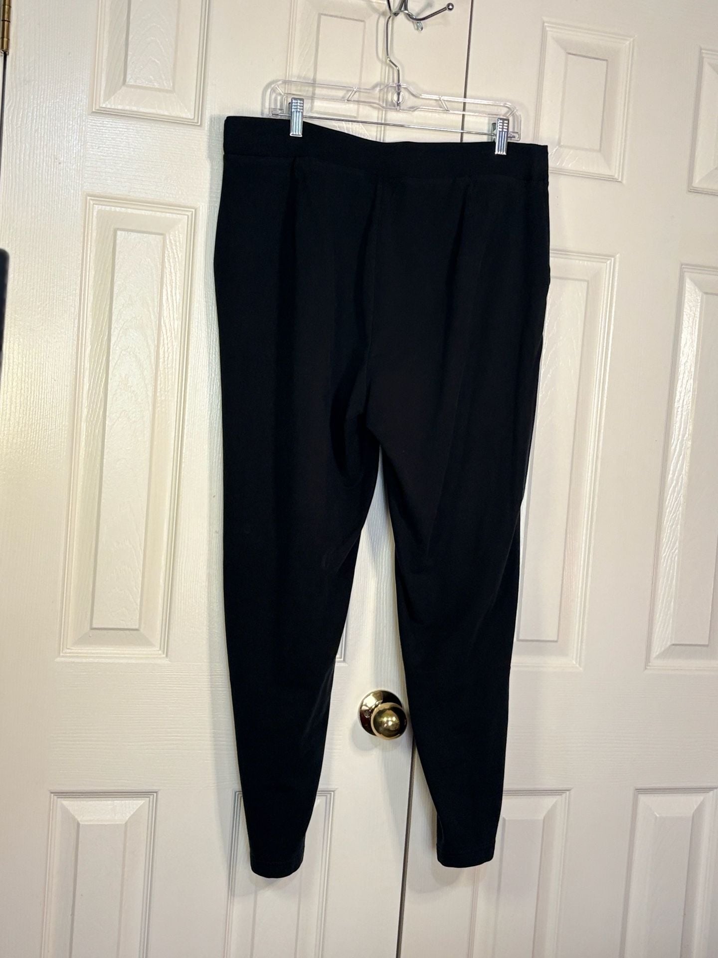 Pure Jill Affinity French Terry Slim Leg Pants Size XL Petite 6
