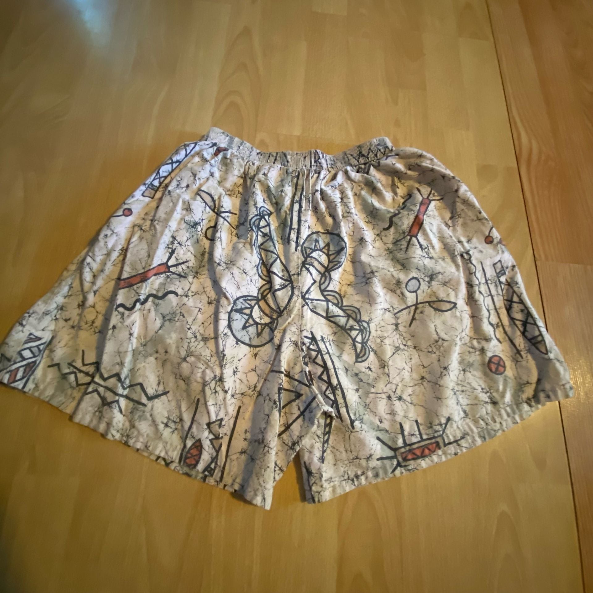 Vintage Wham Printed Cotton Shorts 3