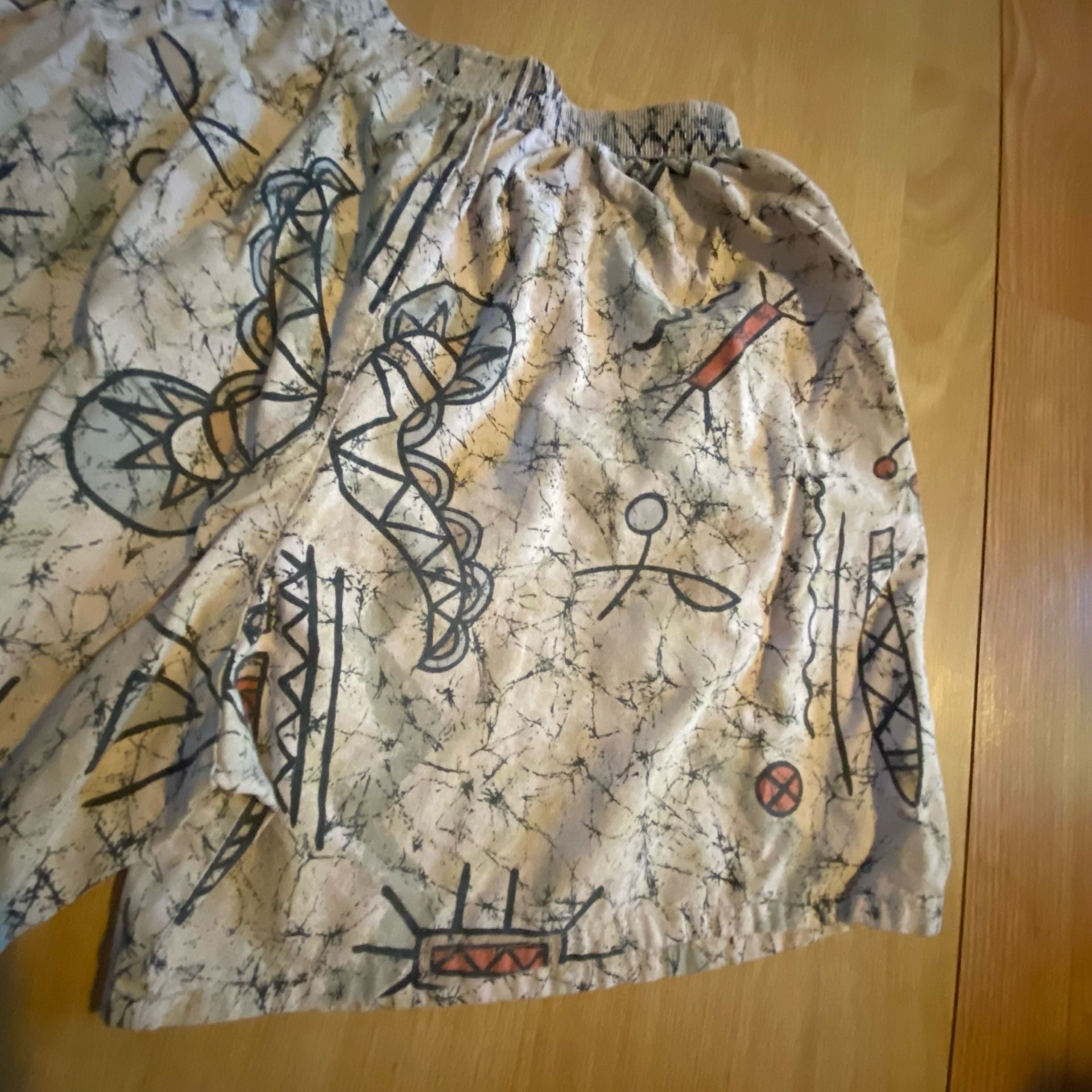 Vintage Wham Printed Cotton Shorts 5