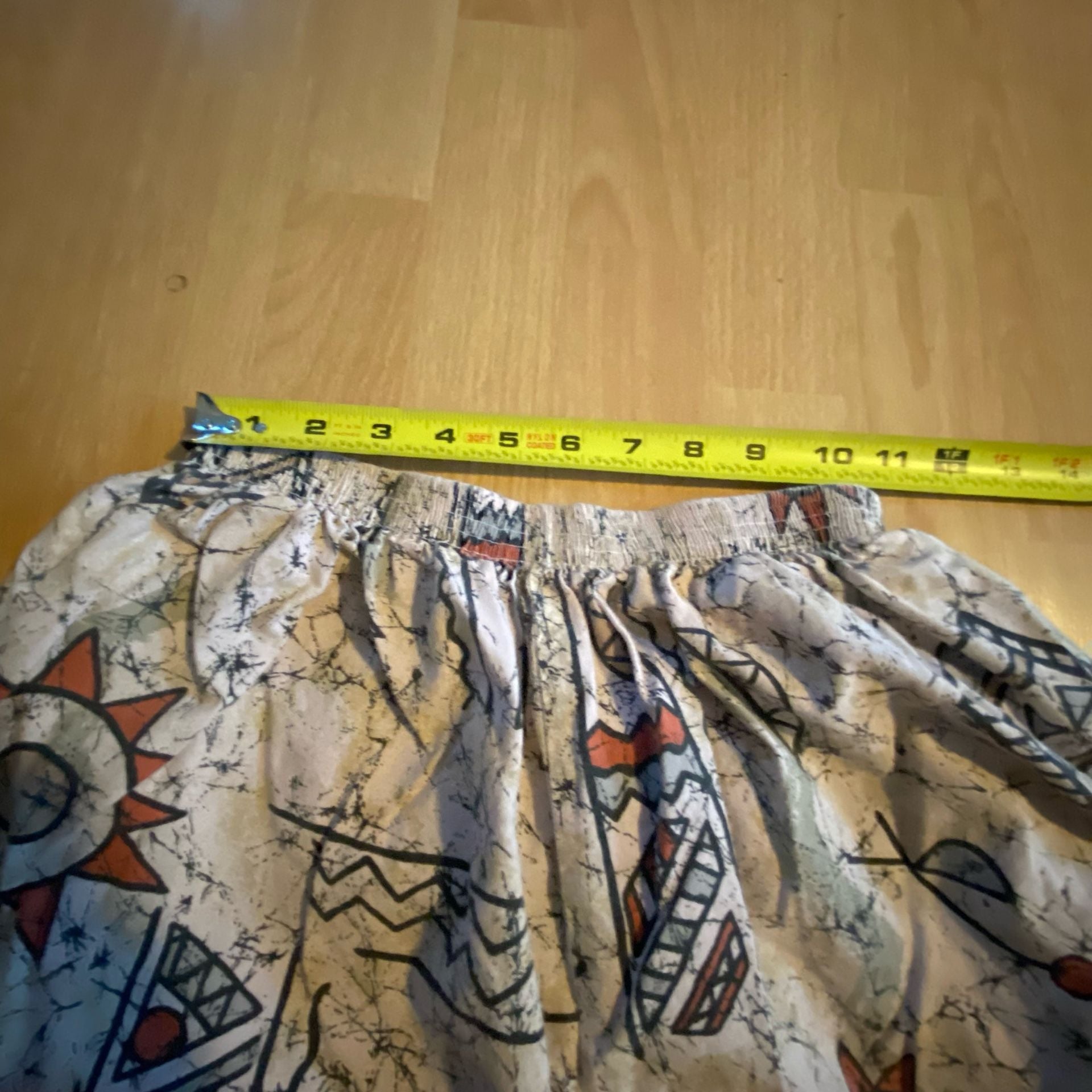 Vintage Wham Printed Cotton Shorts 7
