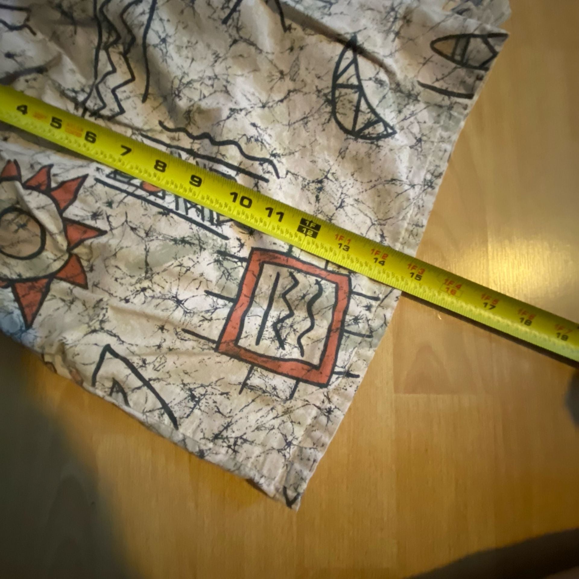 Vintage Wham Printed Cotton Shorts 8