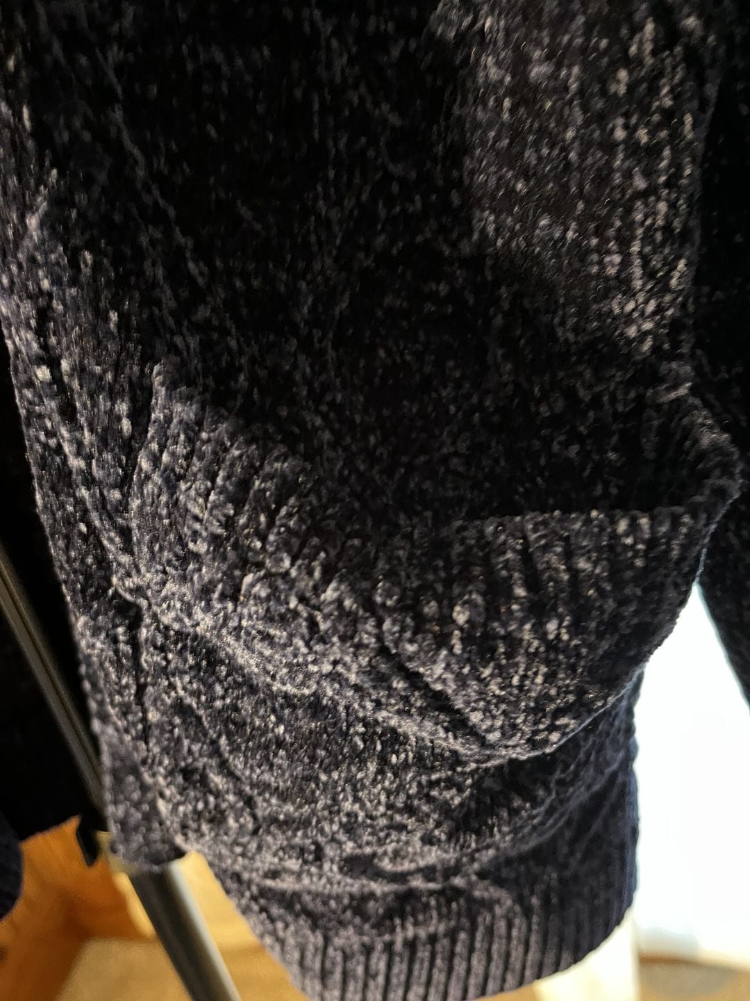 Grace Petite Cardigan Sweater Size PS Navy Blue 4