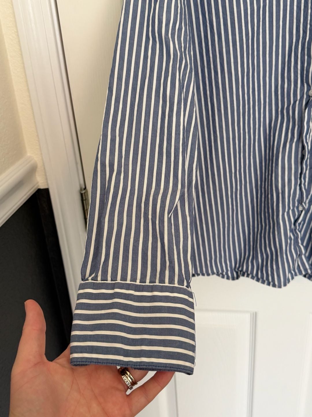 H&M Striped Button Up Shirt 4