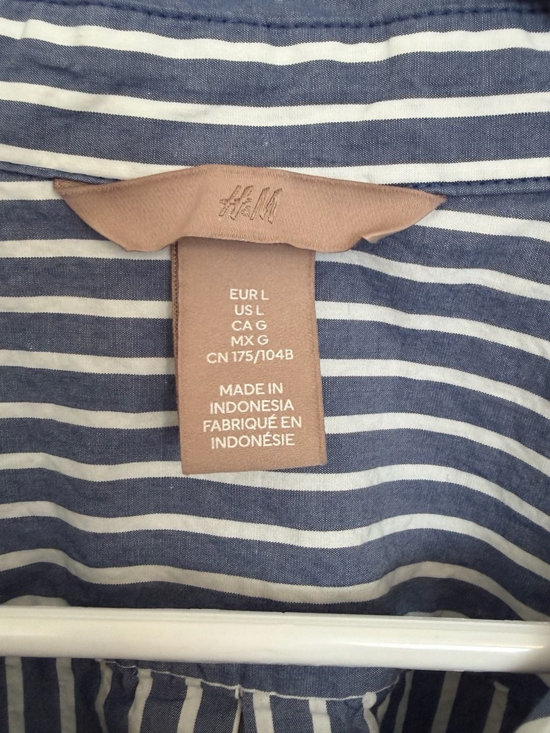 H&M Striped Button Up Shirt 6