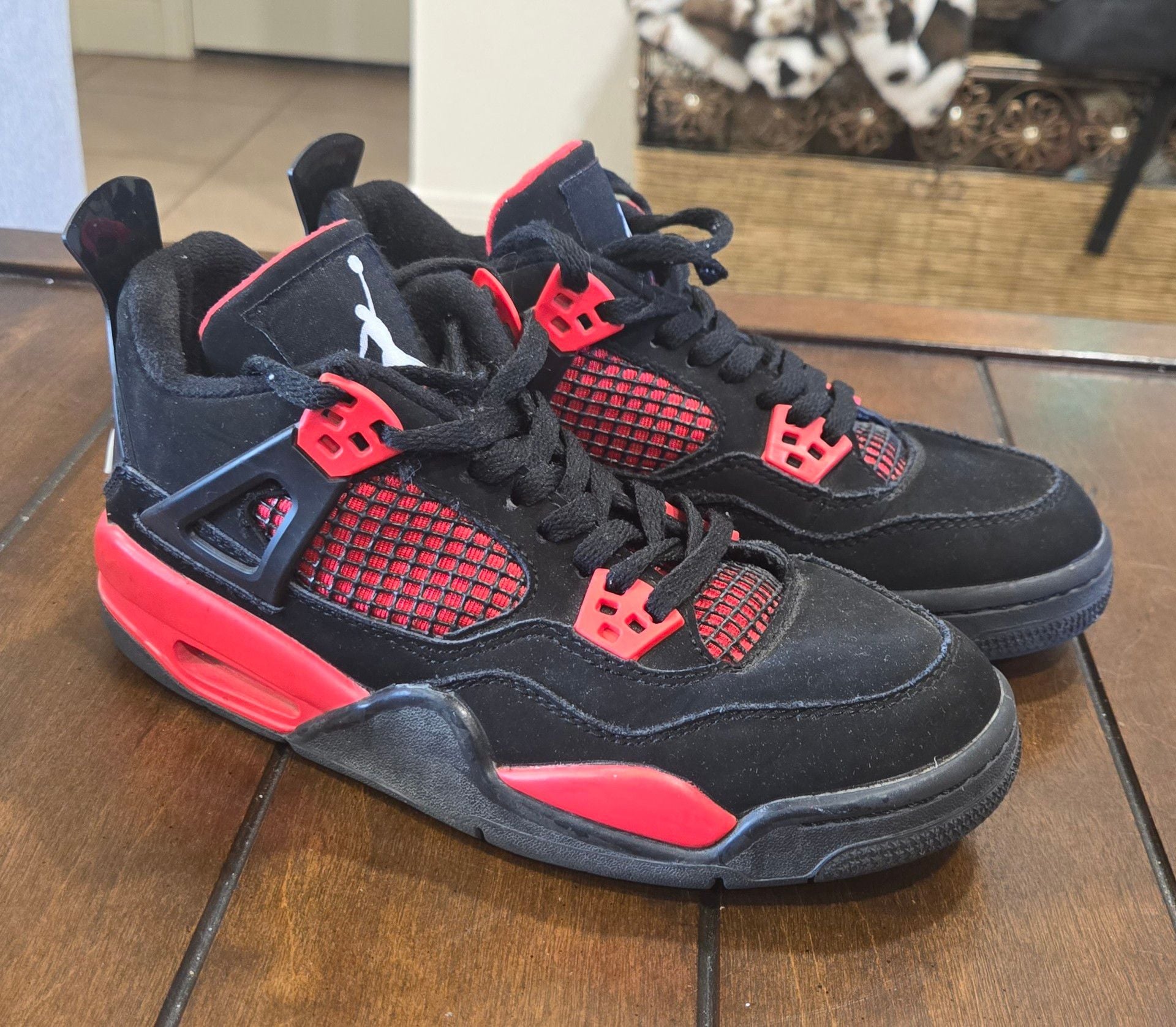 Jordan 4 Retro Bred US Size 5 4