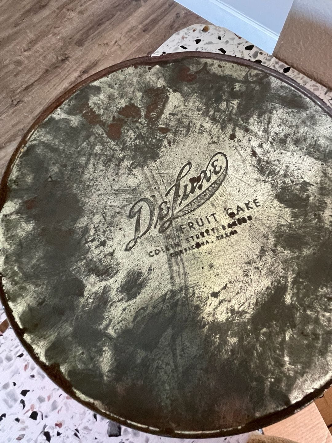 Collin Street Bakery DeLuxe Fruit Cake Tin 3