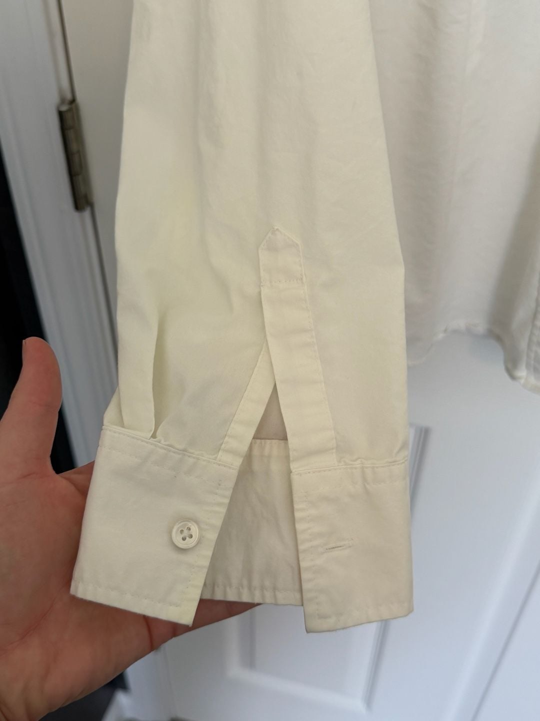 J.Jill Perfect Shirt Size XL White Button-Down Long Sleeve Top 6
