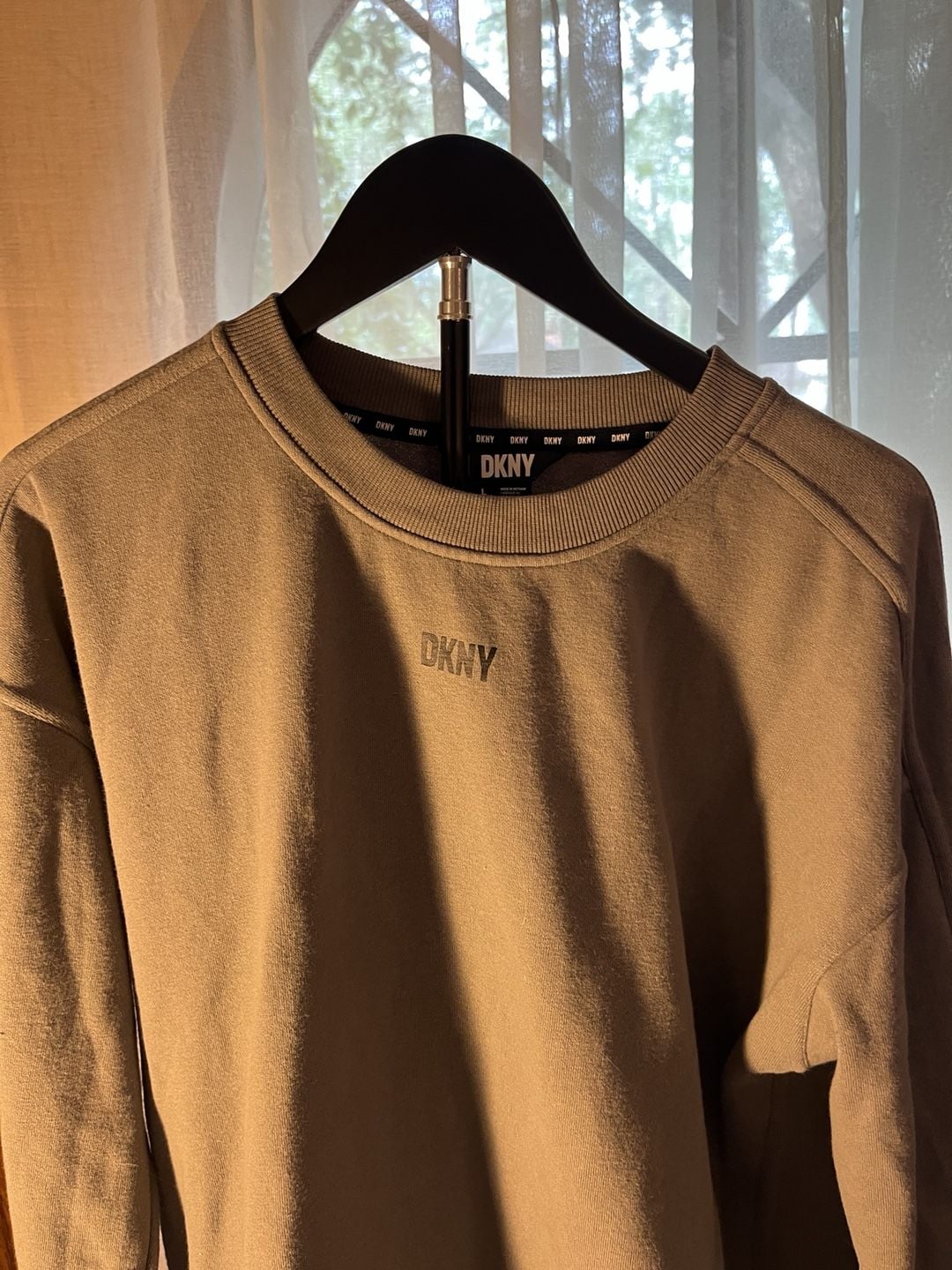DKNY Crewneck Sweatshirt Size L Gray 5