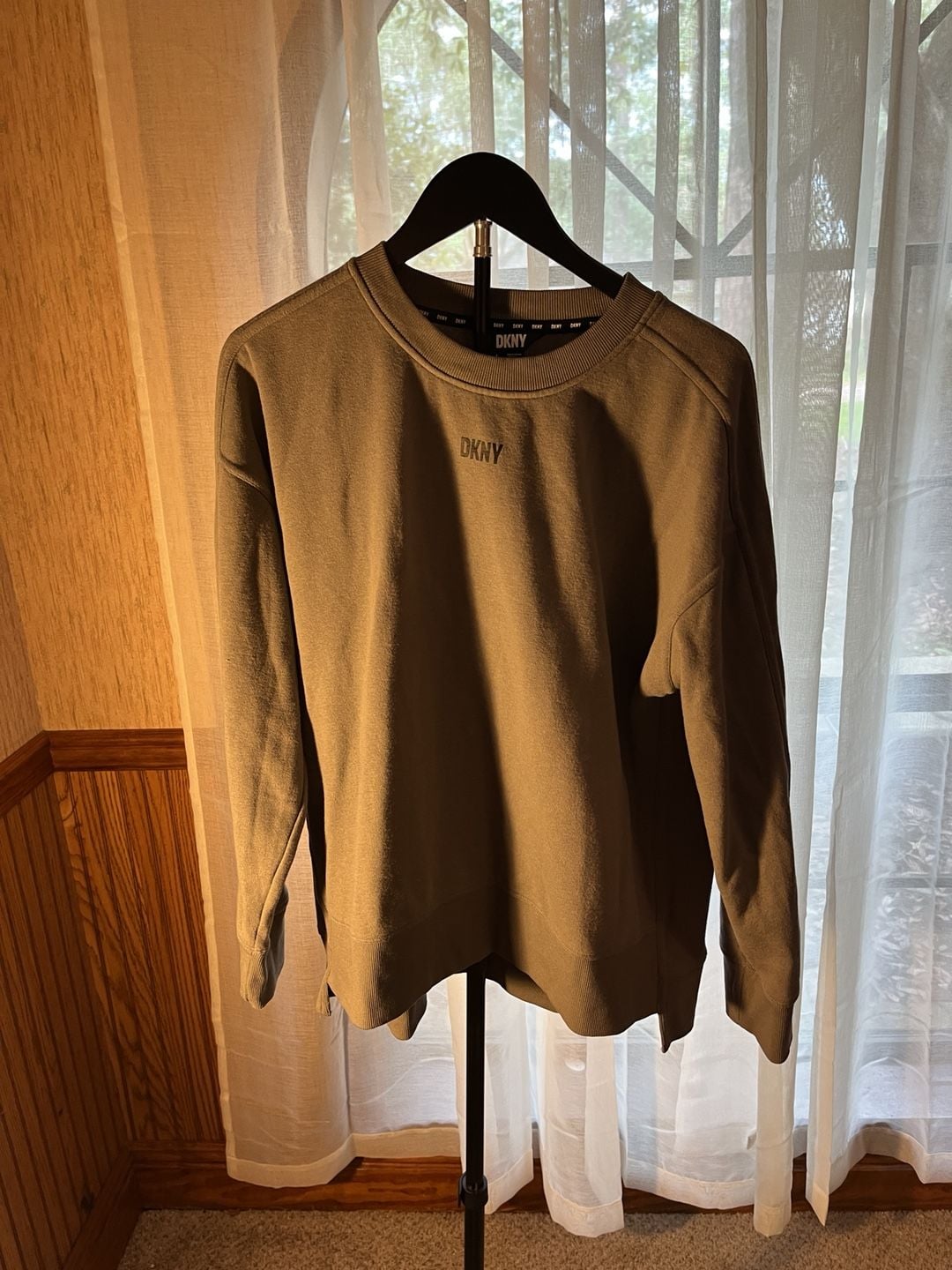 DKNY Crewneck Sweatshirt Size L Gray 6