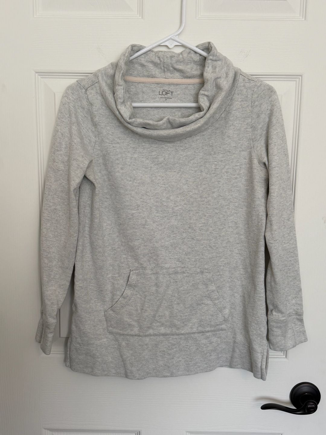 Loft Cowl Neck Sweatshirt Size M 2