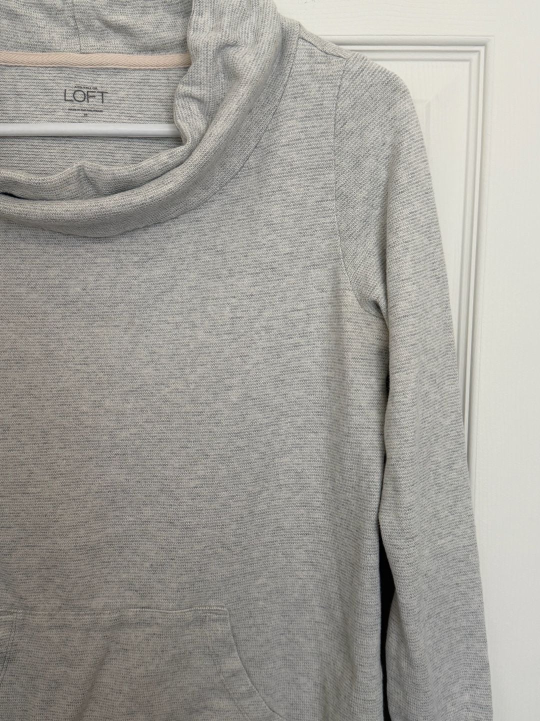 Loft Cowl Neck Sweatshirt Size M 5