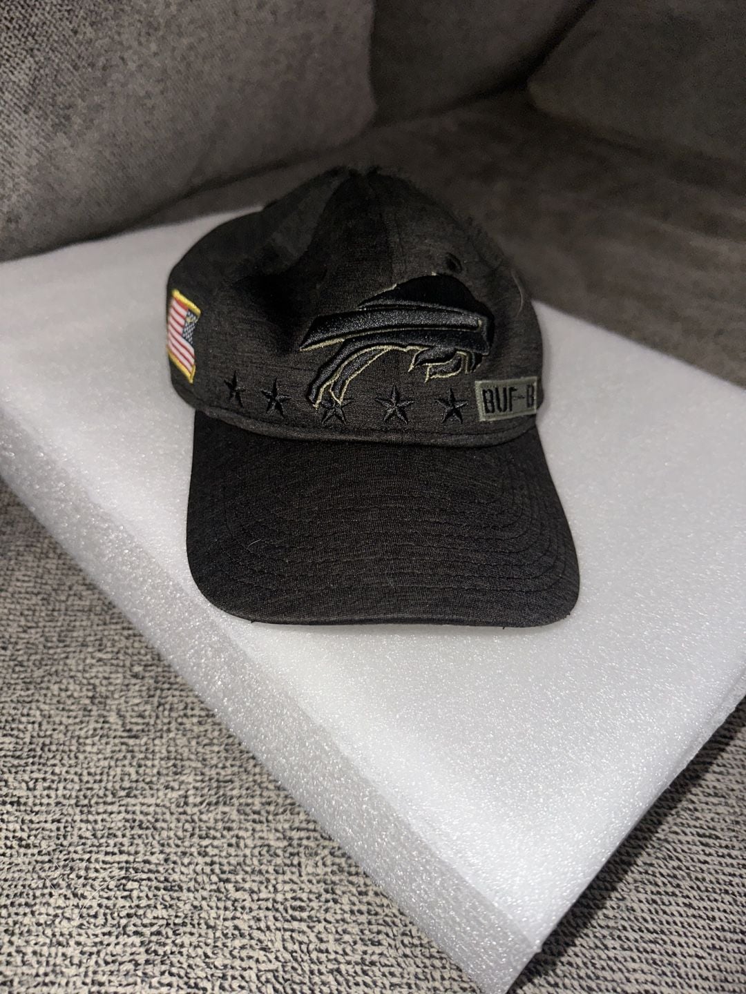 New Era Buffalo Bills 9Twenty Youth Salute to Service Hat 2