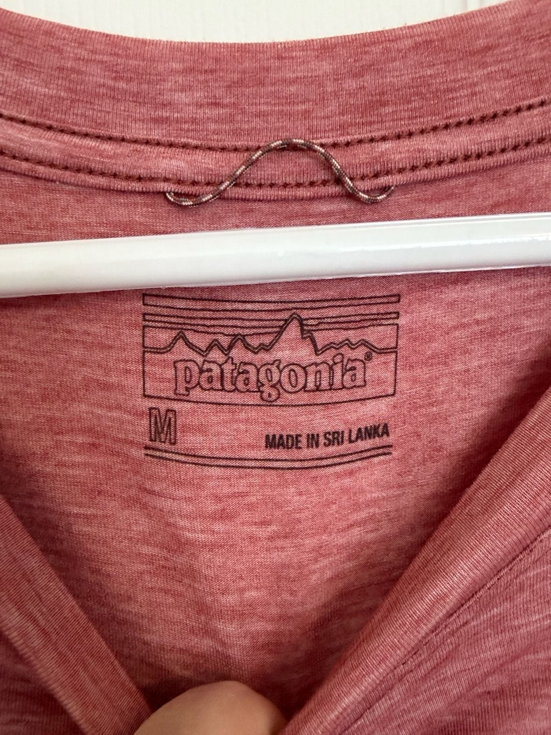 Patagonia Long Sleeve Shirt Size M Pink 5