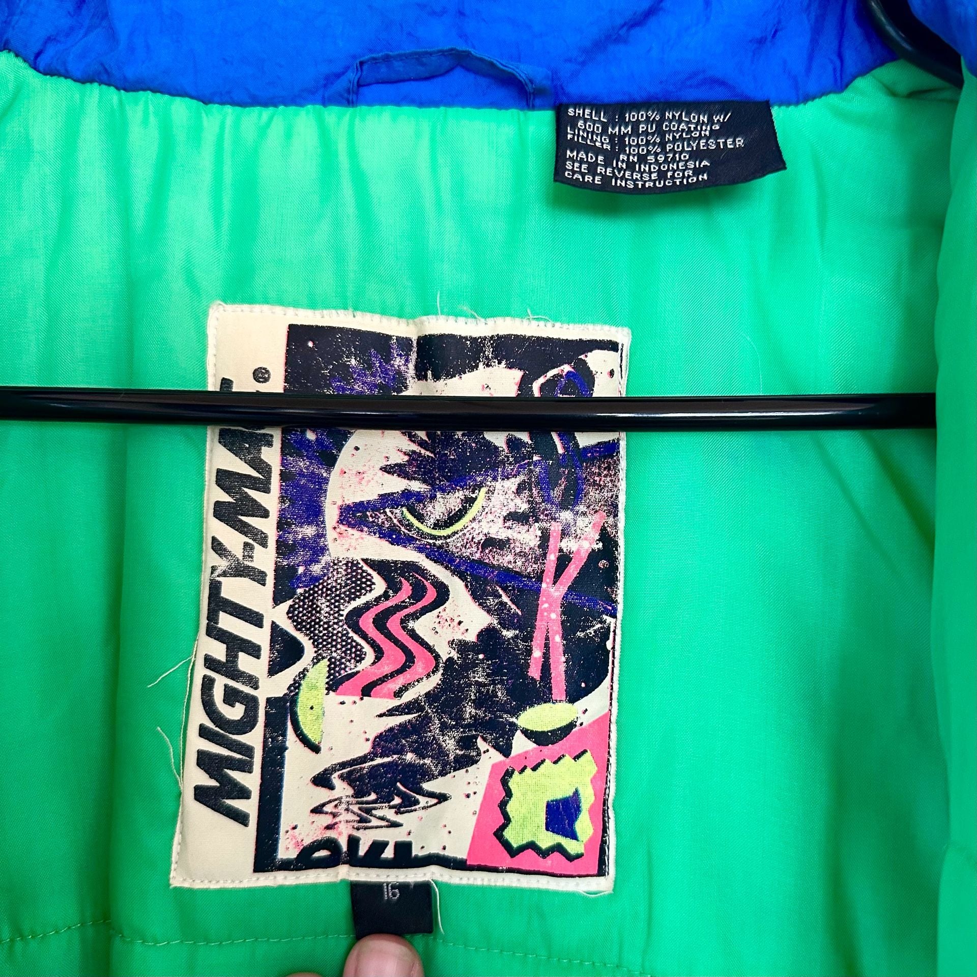 Mighty Mac Vintage Ski Jacket, size Youth 16 or Adult XS 3