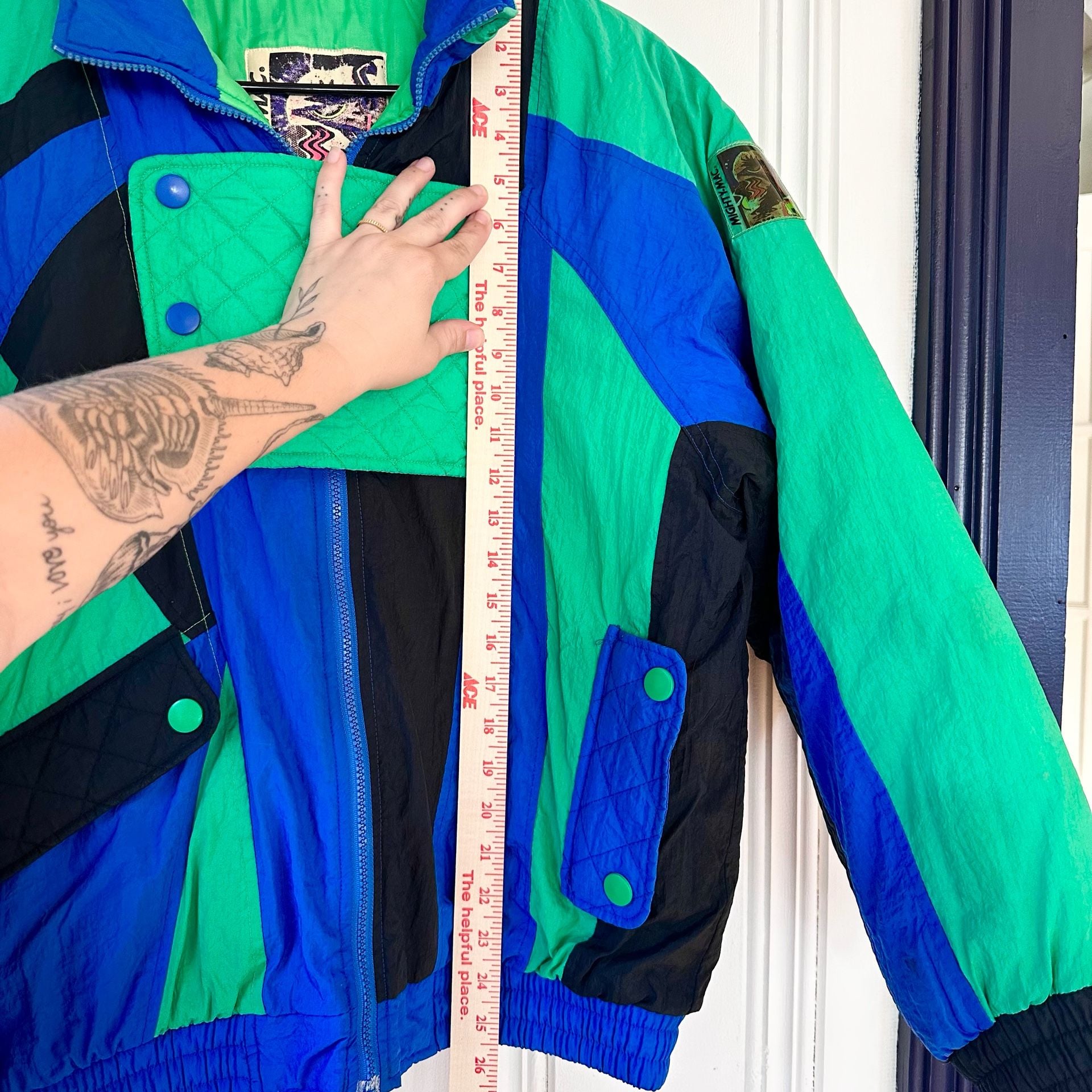 Mighty Mac Vintage Ski Jacket, size Youth 16 or Adult XS 8
