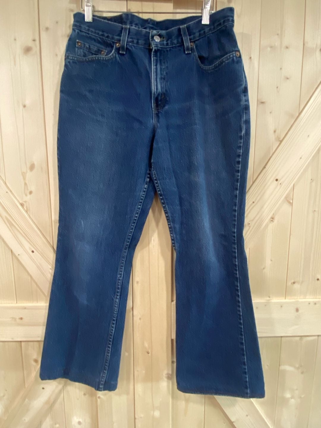 Levi's 515 Bootcut Jeans Size 12M Blue Denim made in USA 2
