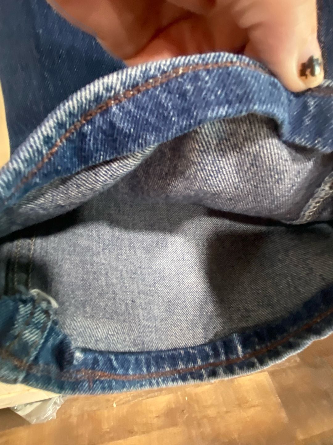 Levi's 515 Bootcut Jeans Size 12M Blue Denim made in USA 5