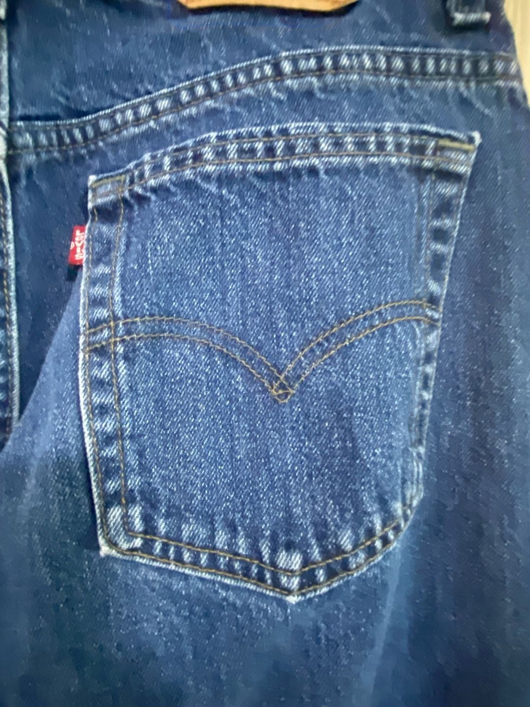 Levi's 515 Bootcut Jeans Size 12M Blue Denim made in USA 7