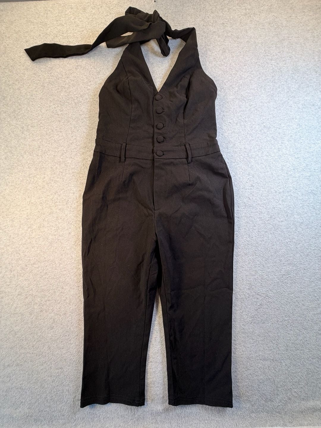 Fashion Nova Black Halter Jumpsuit 2