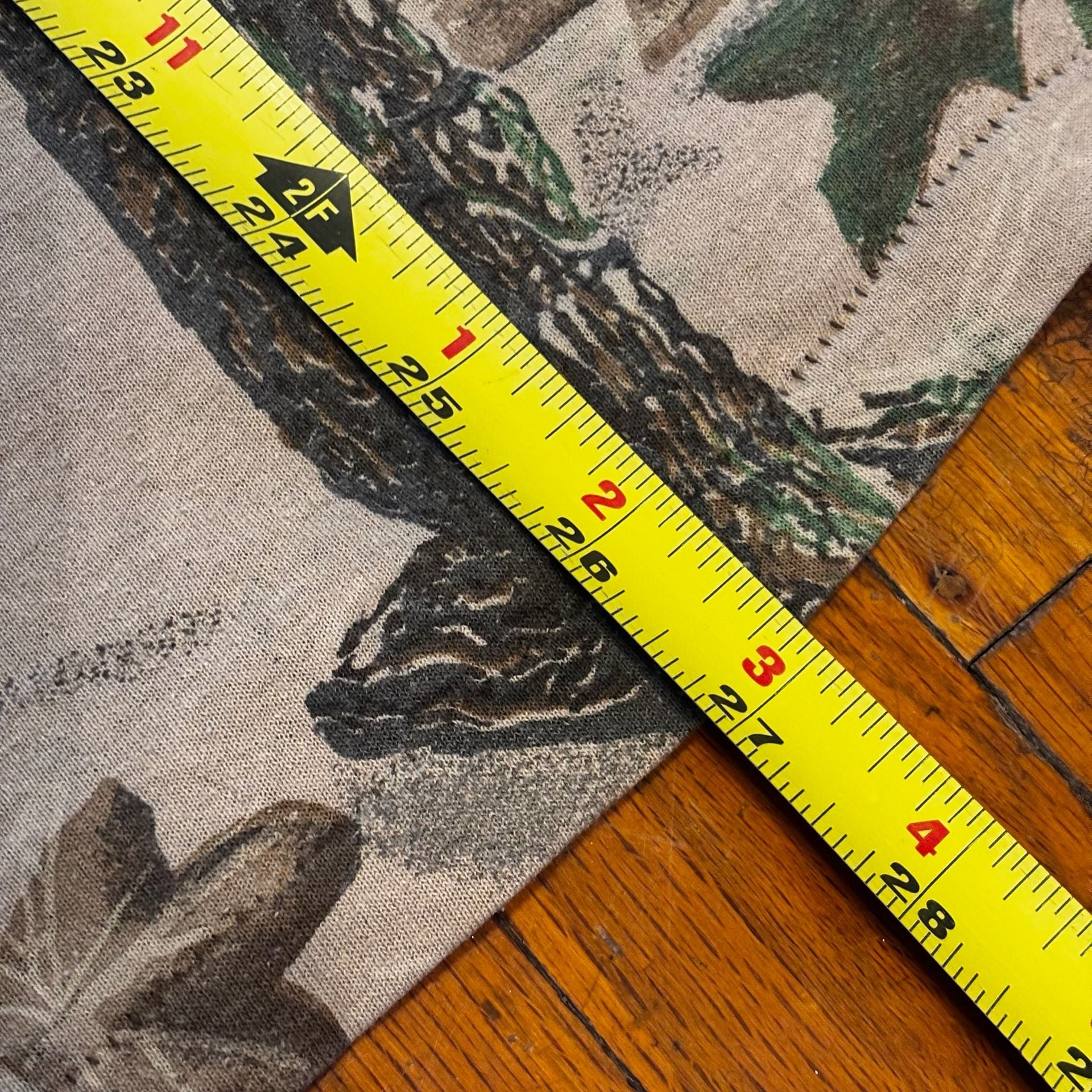 Vintage Realtree Camouflage Pocket Single Stitch T-Shirt 7