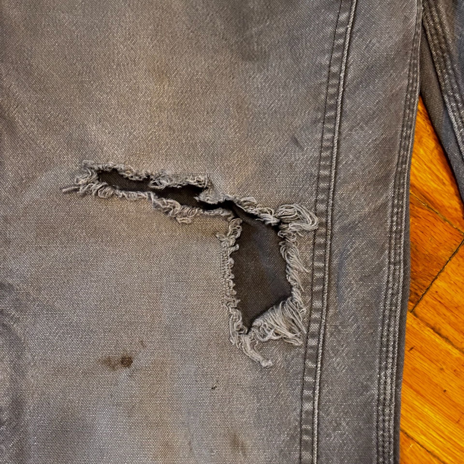 Carhartt 103334 Double Knee Work Pants 36x36 Relaxed Fit DISTRESSED 10