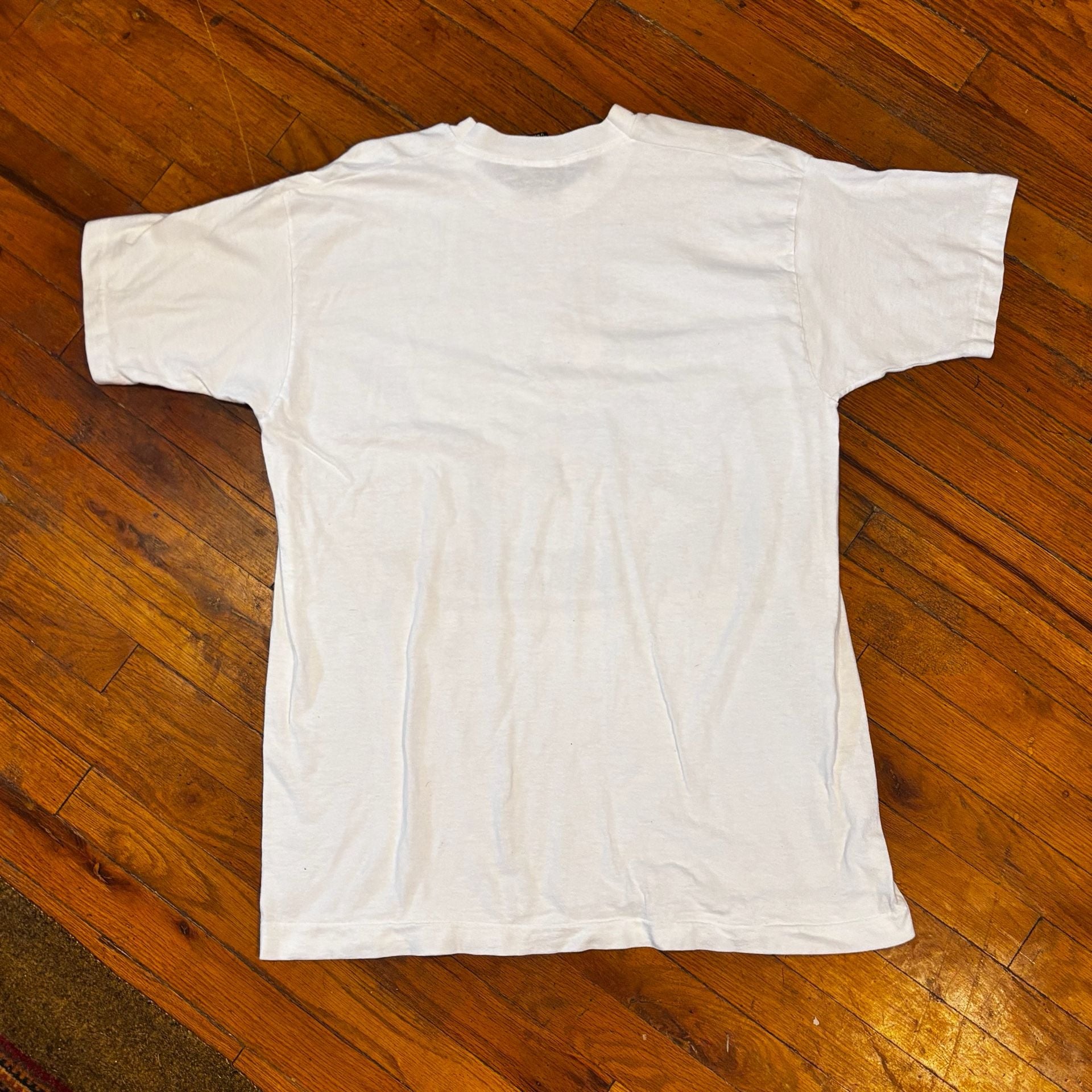 Vintage Disney Mickey Mouse Exercising on NordicTrac Single Stitch T-Shirt 7