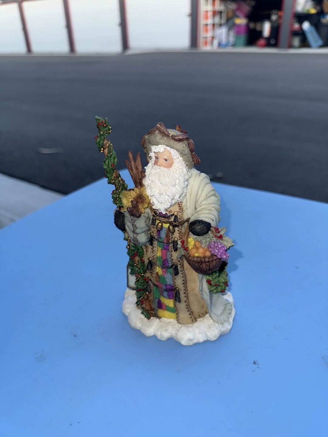 Peggy Abrams Father Christmas Figurine Item No. 9535 1997 3