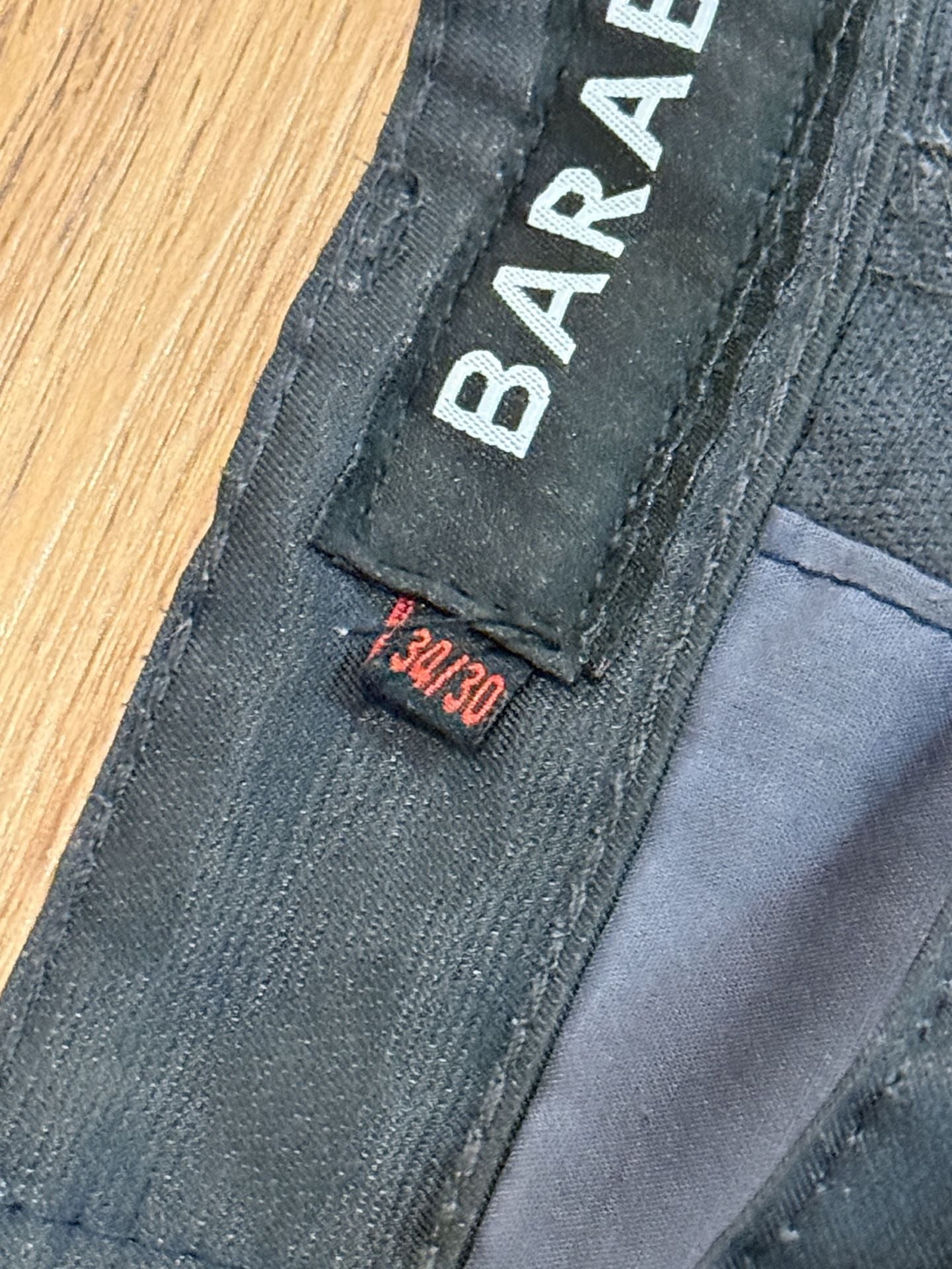 BARABAS Italy Pants 34x30 Black Slim Fit 4