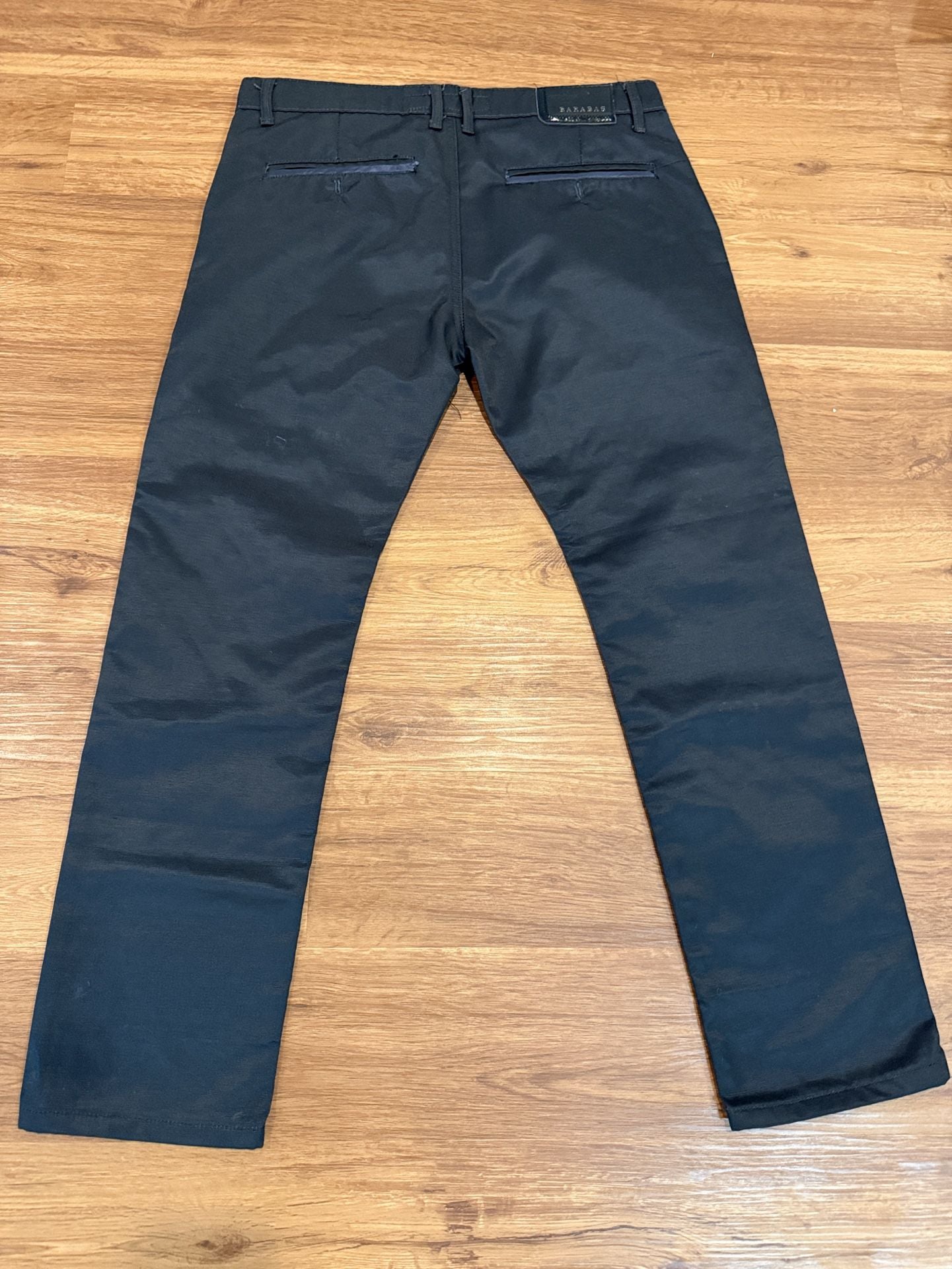 BARABAS Italy Pants 34x30 Black Slim Fit 5