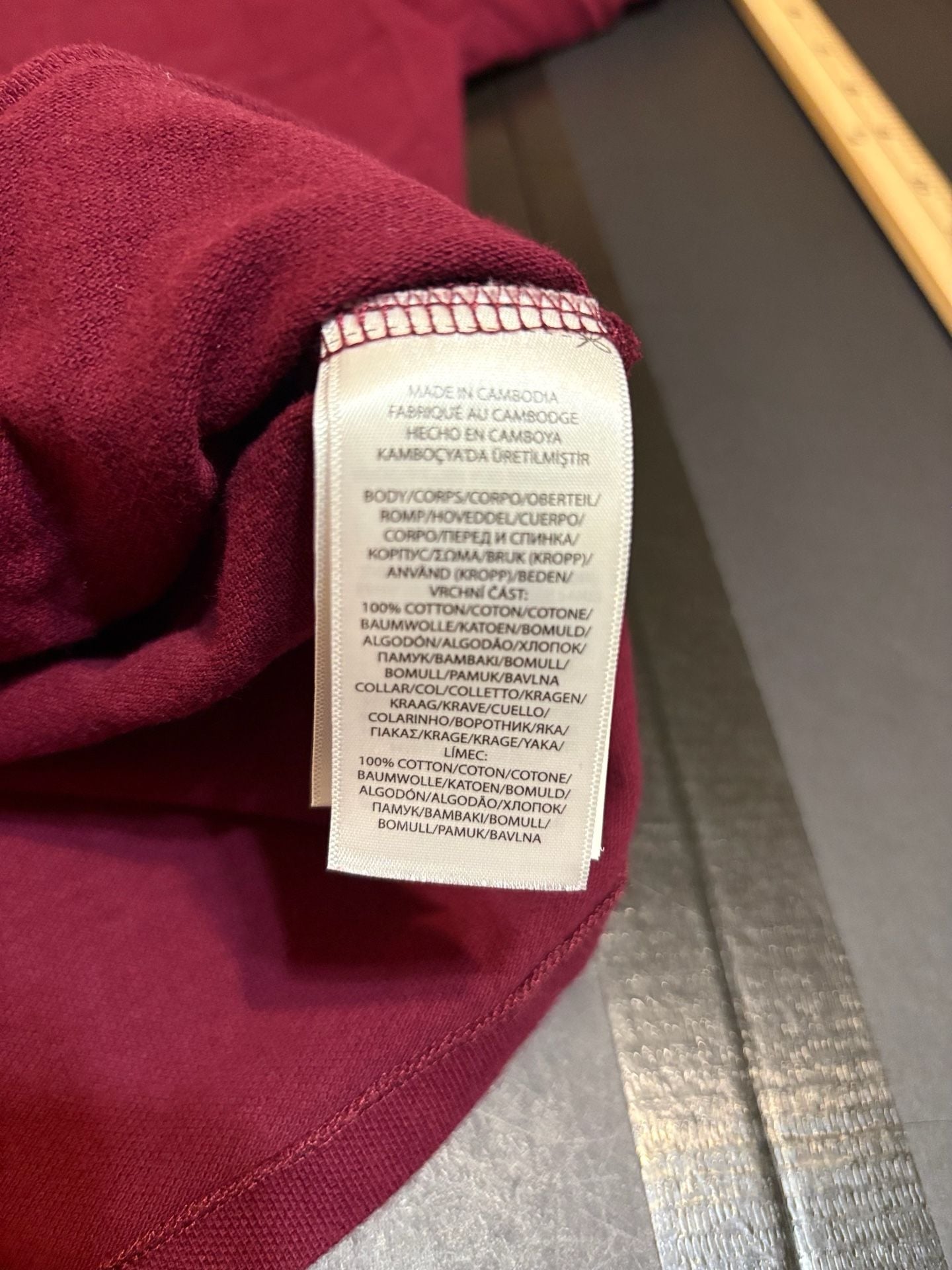 Polo Ralph Lauren Long Sleeve Polo Shirt Size L Youth (14-16) Burgundy 4