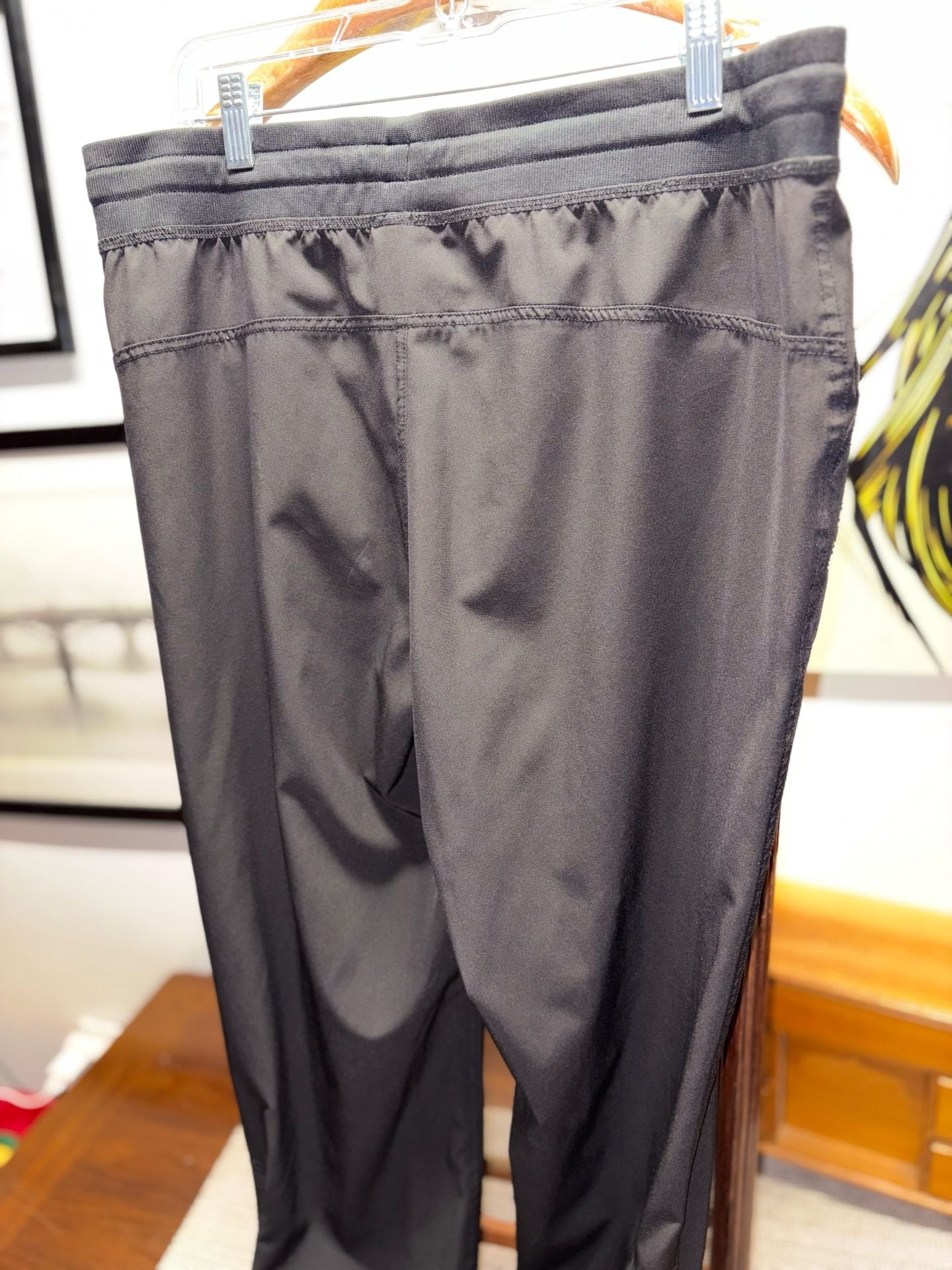 Jockey Scrub Pants Size L Black Drawstring Cargo Jogger 9
