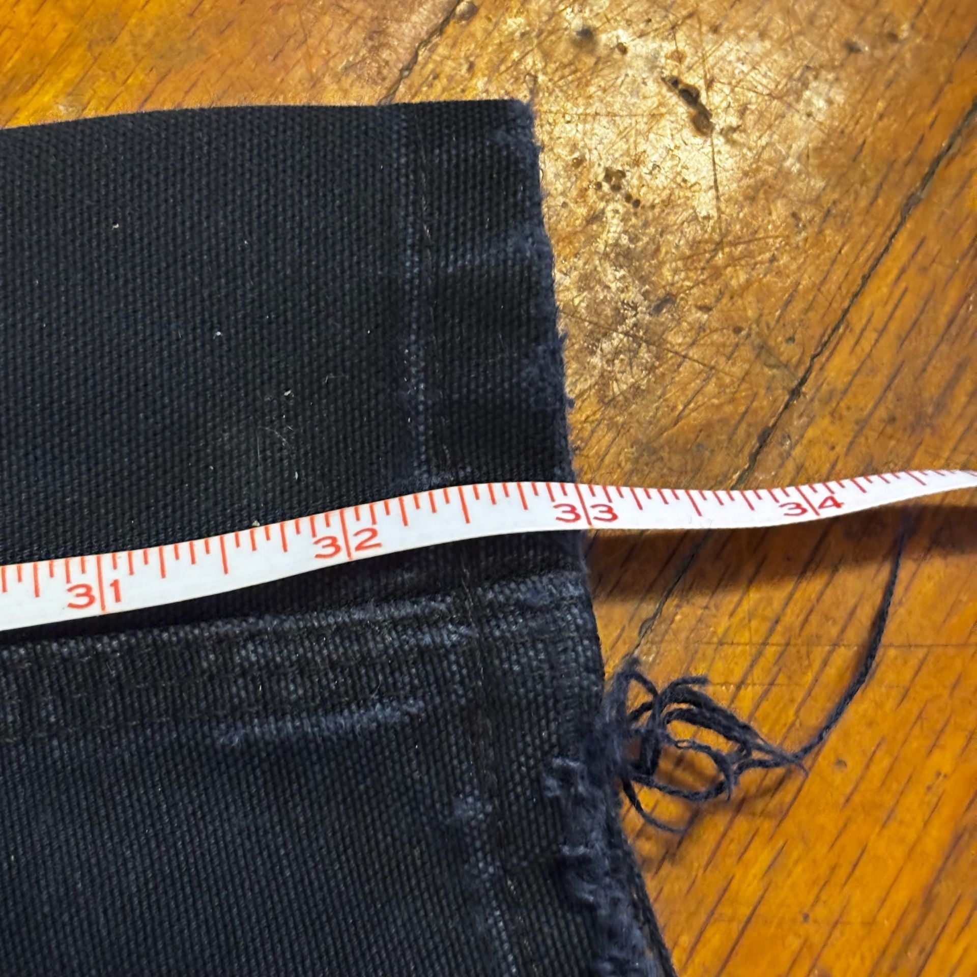 Vintage 2006 Carhartt Black Carpenter Pants 34x32 DISTRESSED 7