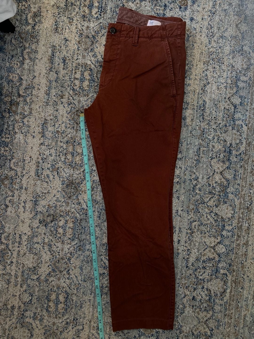 Gap Skinny Pants 31x30 Brown Chinos 8