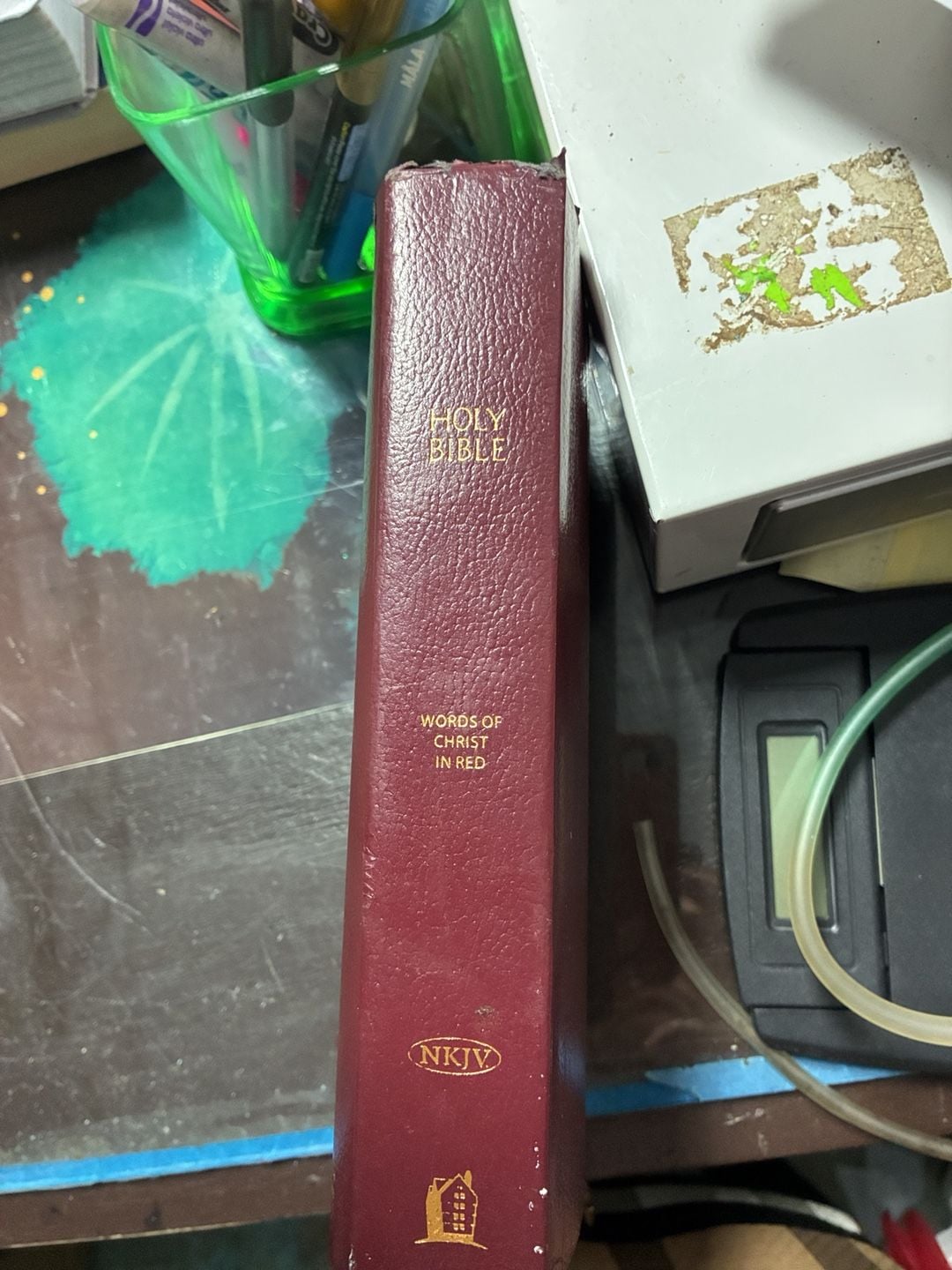 Thomas Nelson NKJV Holy Bible Burgundy Hardcover Red Letter Edition 3