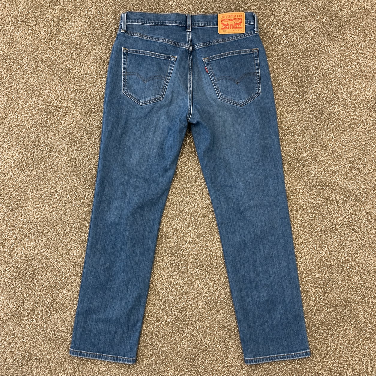 541™ Athletic Taper Men's Jeans - Medium Wash, Size 34x32 3