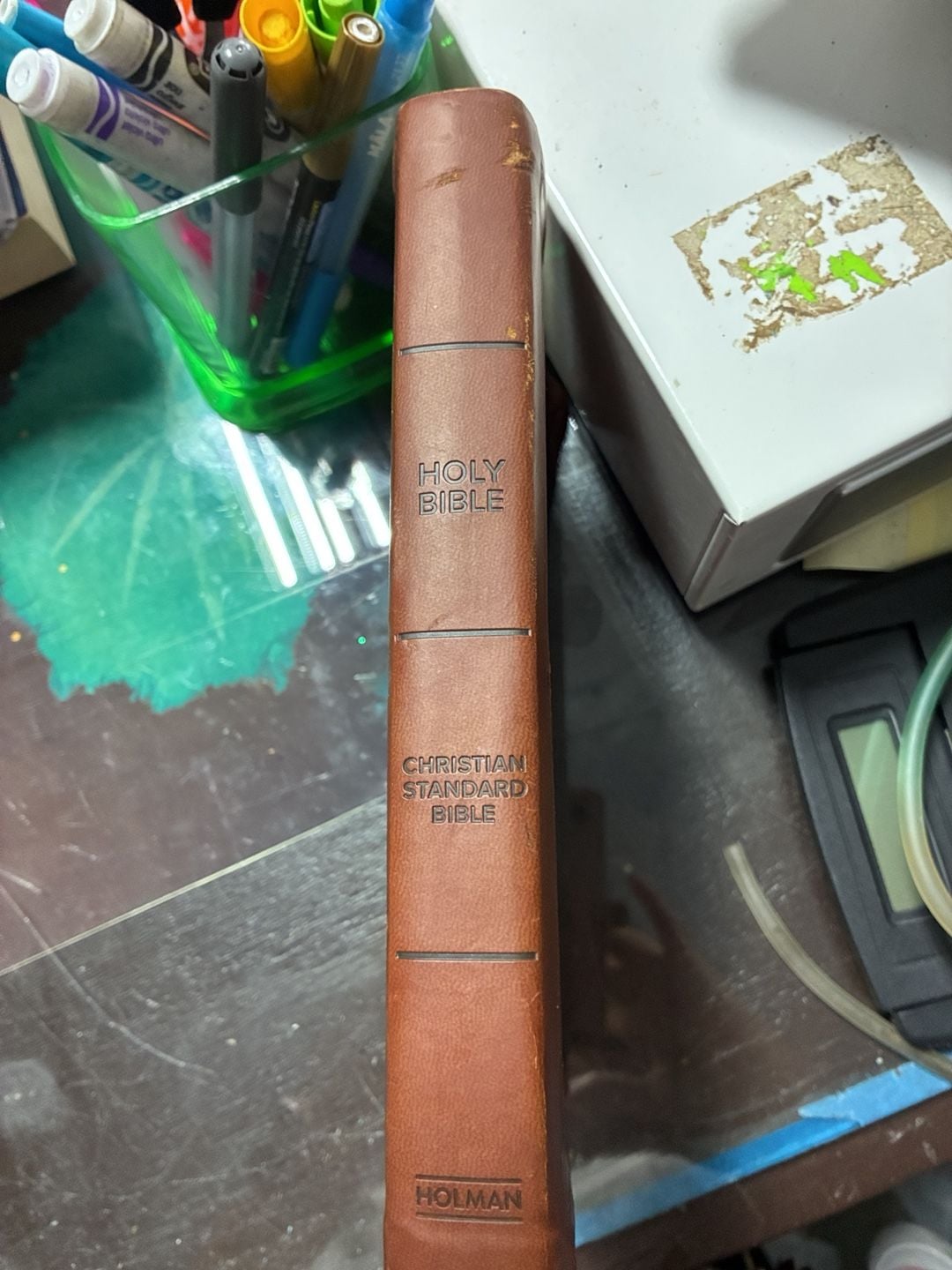 Holman Christian Standard Bible Brown Leather Bound 2