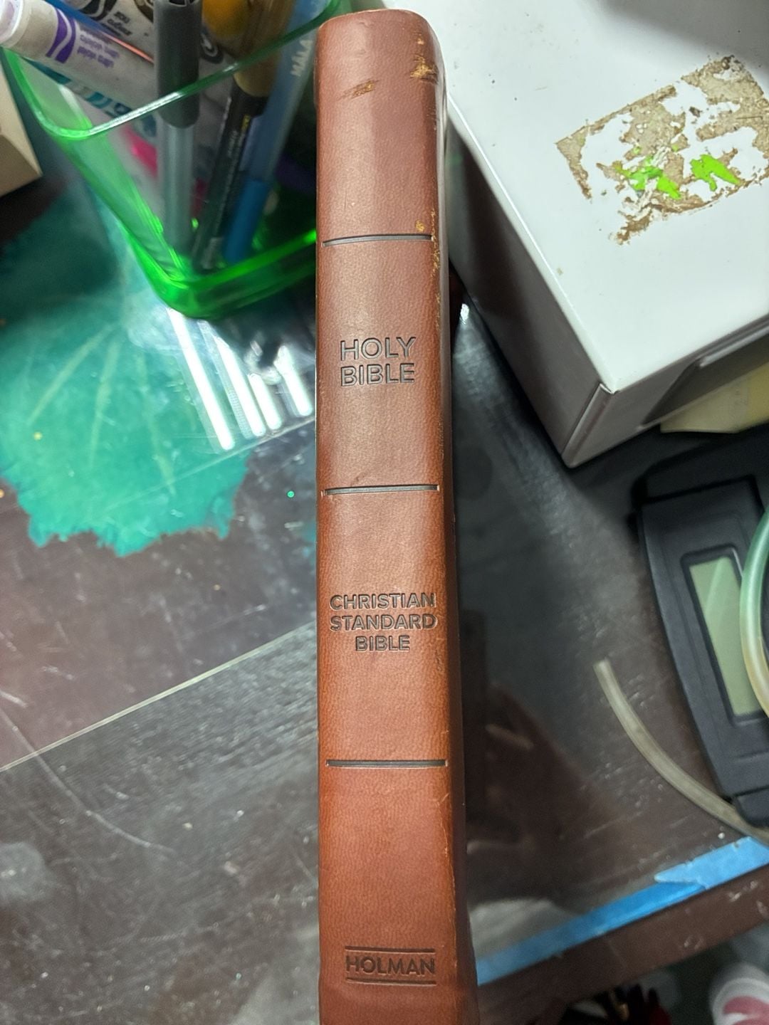 Holman Christian Standard Bible Brown Leather Bound 3