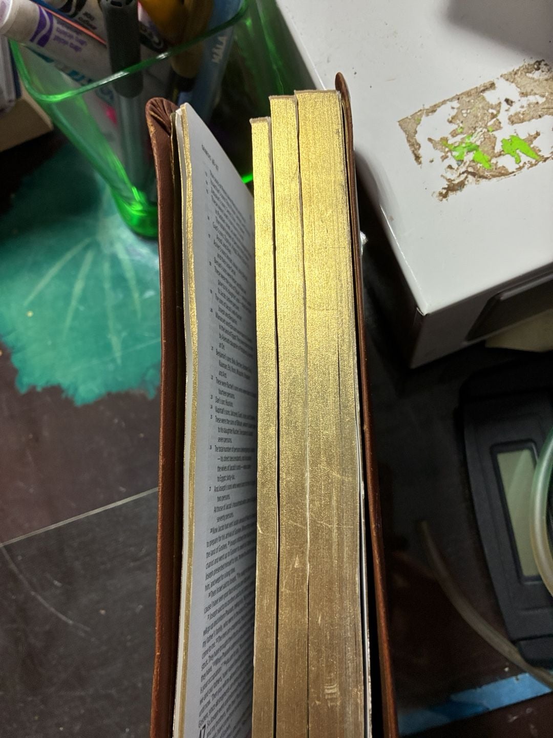 Holman Christian Standard Bible Brown Leather Bound 5