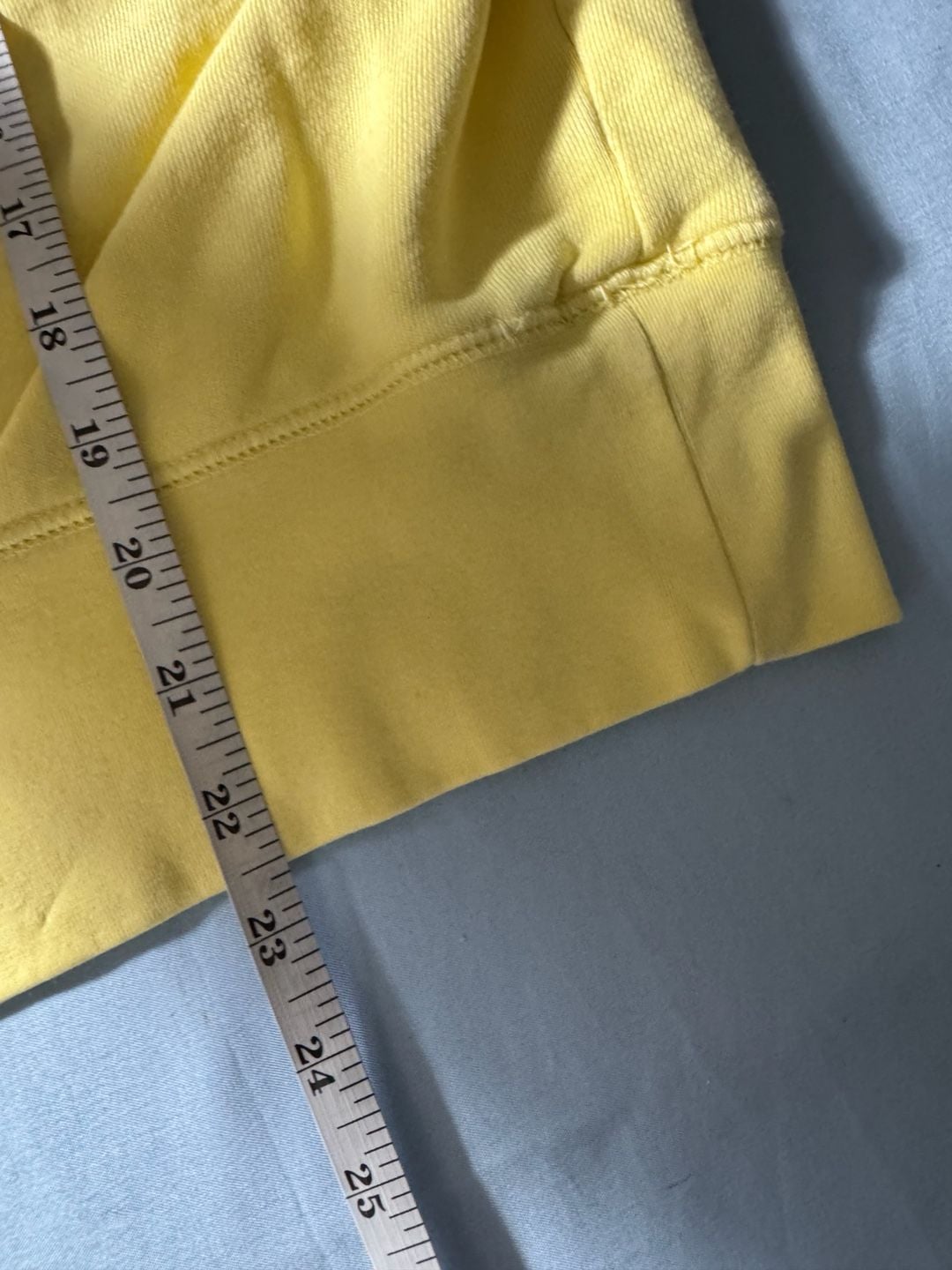 Vintage Akwa Crewneck Sweatshirt Yellow Made in U.S.A. 5