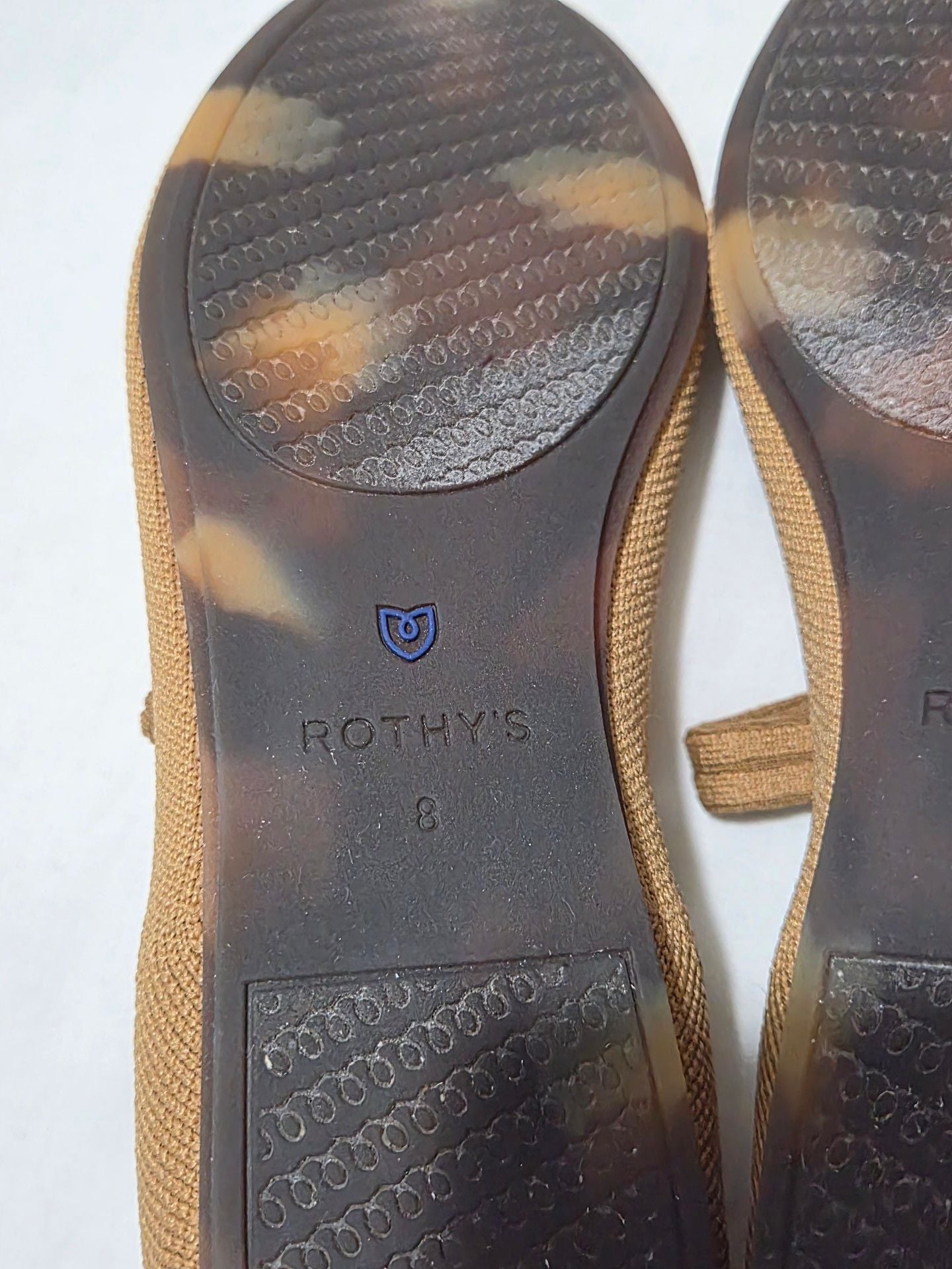 Rothy's The Mary Jane Flats Tan Knit 11