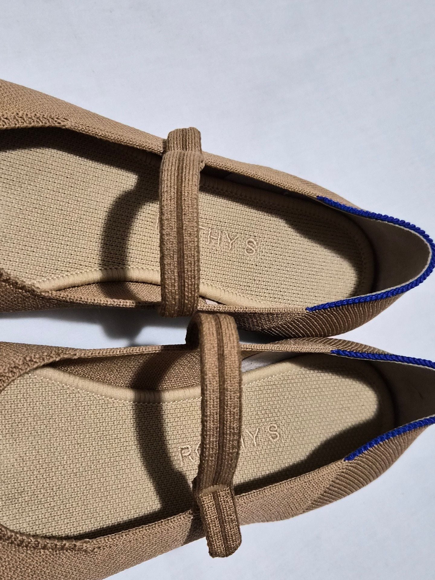 Rothy's The Mary Jane Flats Tan Knit 13